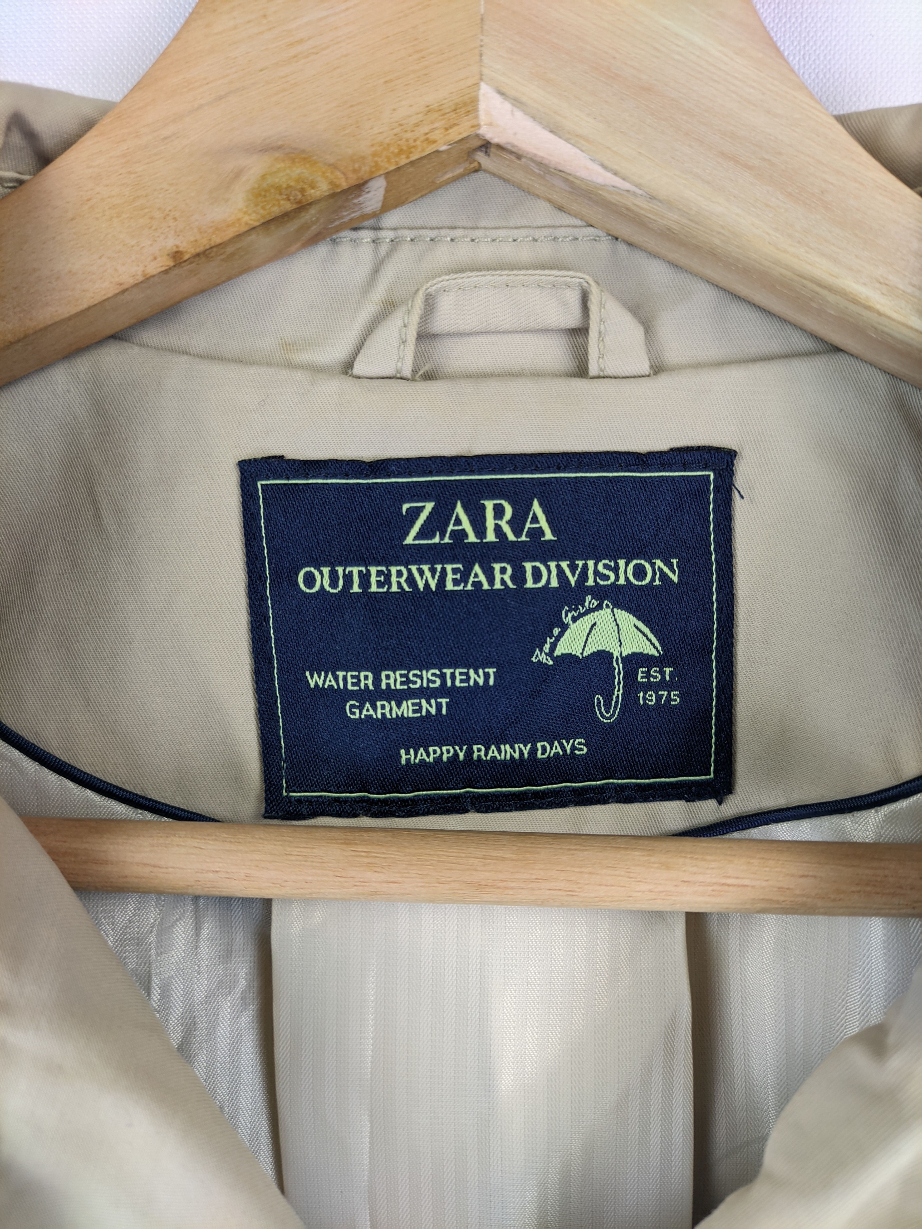 Zara Steals🔥Zara Raincoat Jacket Outwear Division Size S / US 4 / IT 40 - 3 Thumbnail