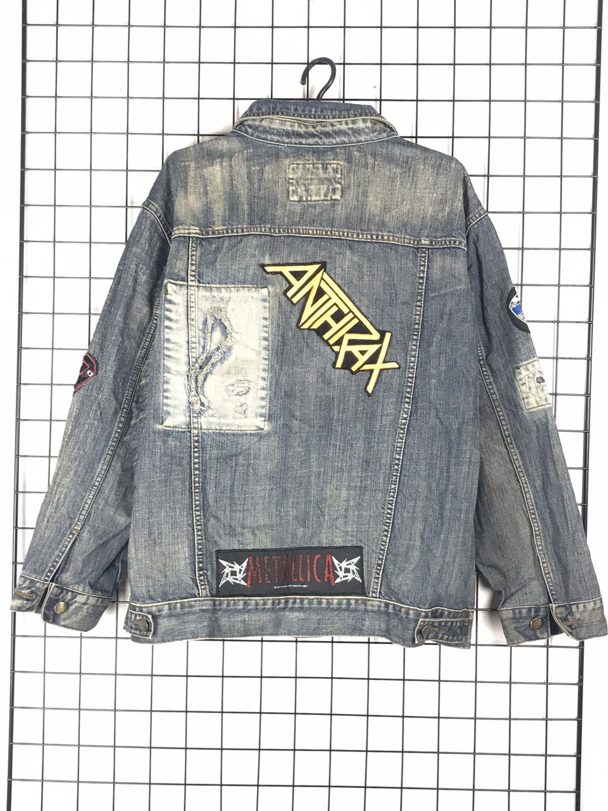 Metallica Vintage Rare Denim Jacket Vol Jeans Metallica 1996s. | Grailed