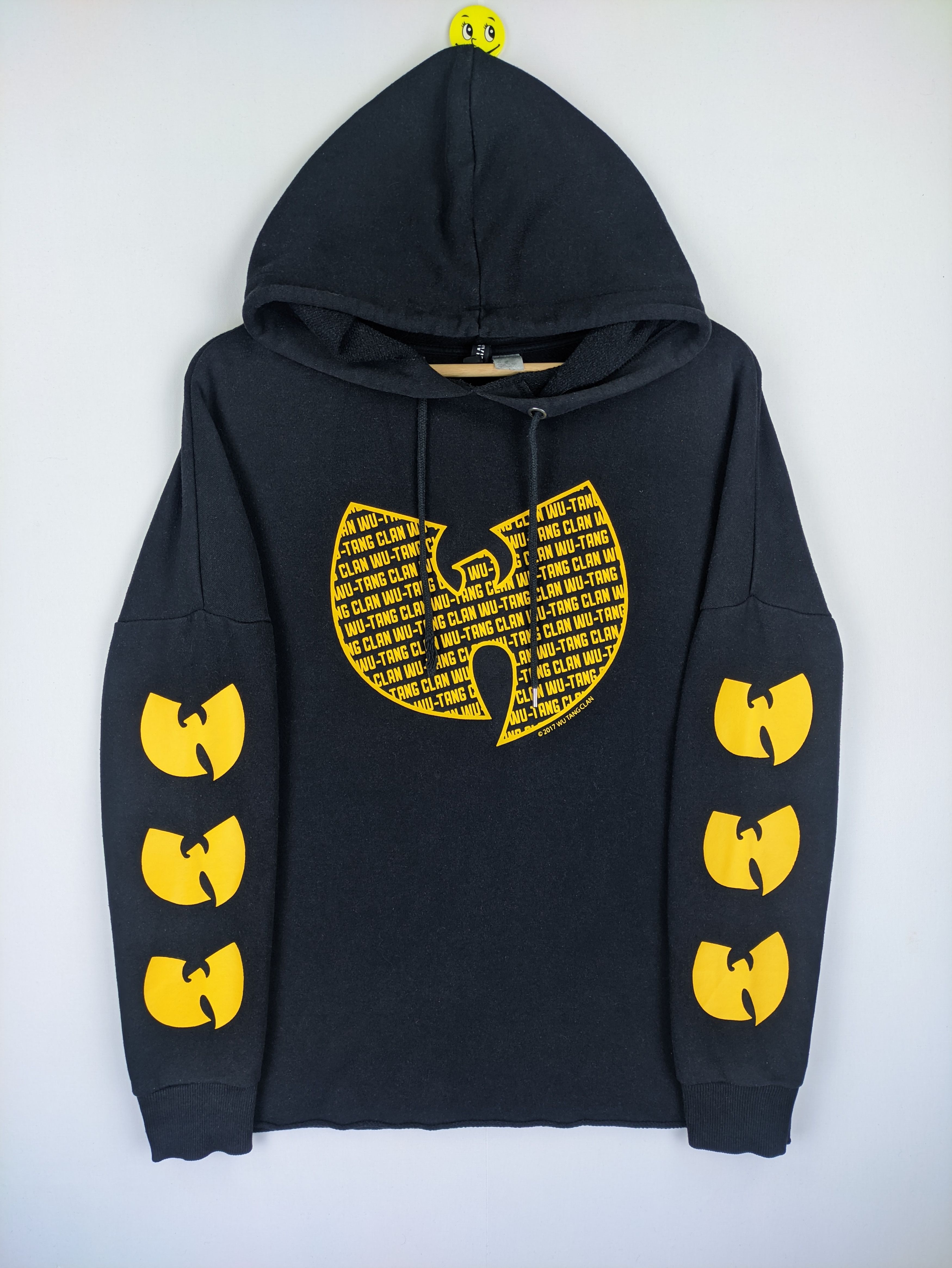 image of Stealshoodie Pullover By Wu Tang Clan in Black Yellow, Men's (Size Medium)