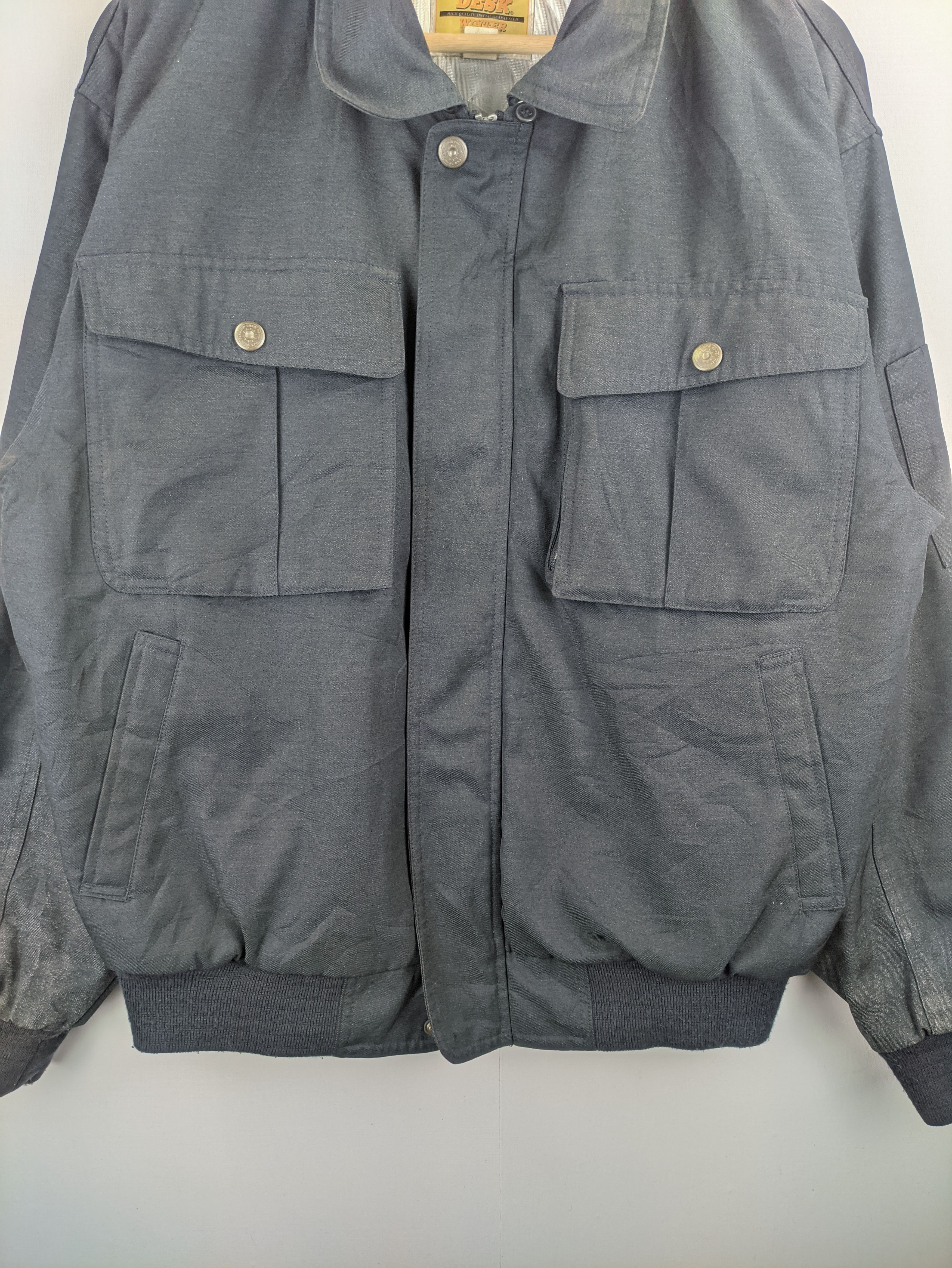 Japanese Brand Steals🔥Vintage Workwear Jacket Winter Jichodo Size US L / EU 52-54 / 3 - 7 Thumbnail