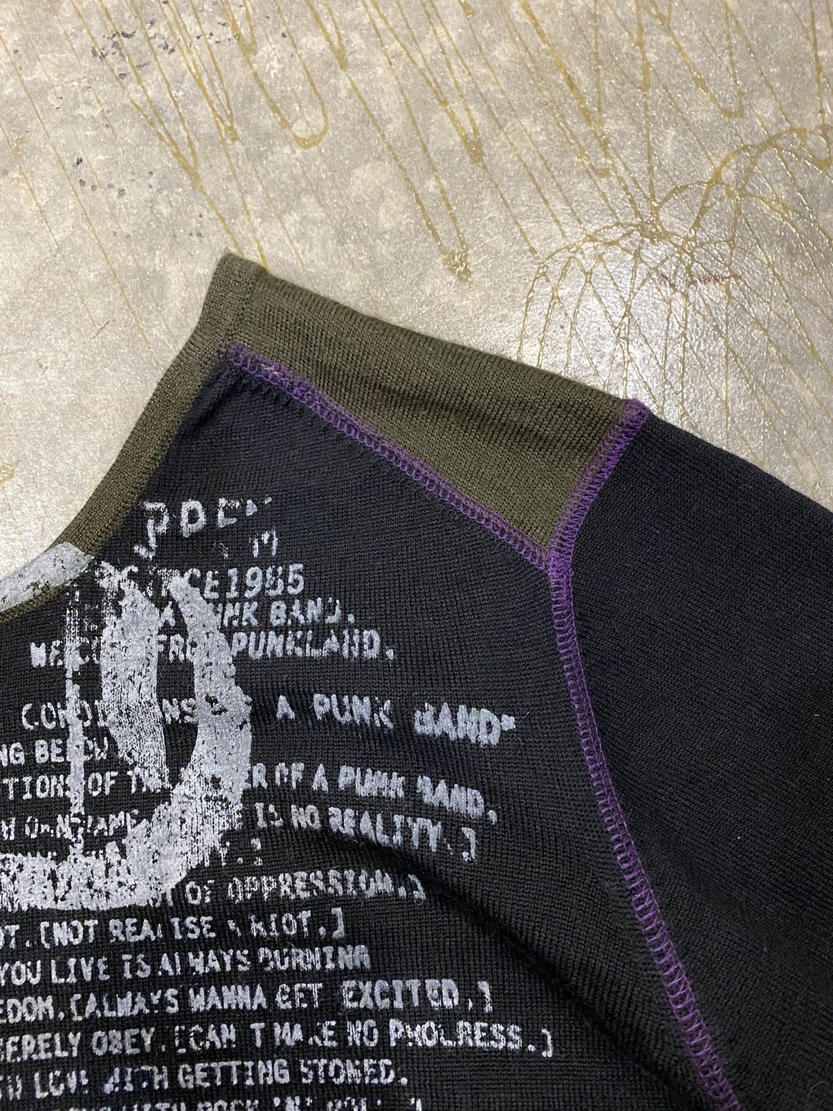 PPFM Anarchy poem wool blend Size US M / EU 48-50 / 2 - 7 Thumbnail