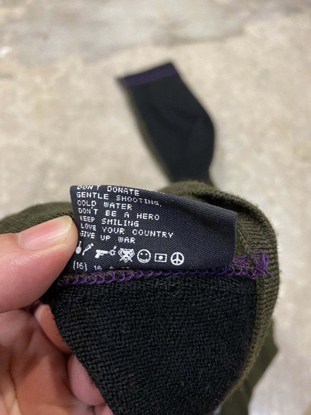 PPFM Anarchy poem wool blend Size US M / EU 48-50 / 2 - 11 Thumbnail
