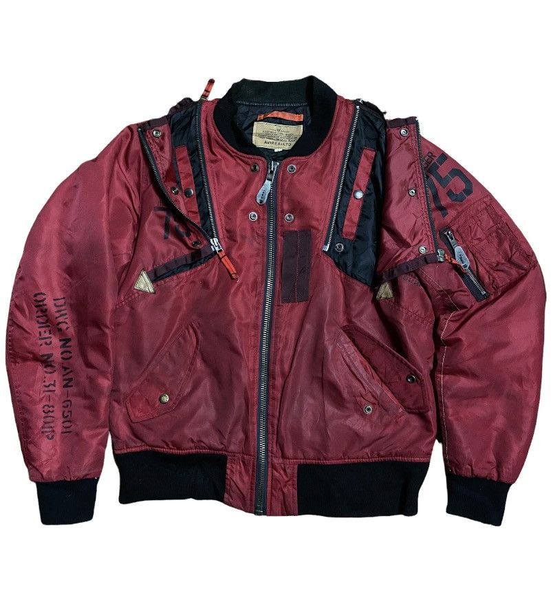Avirex AVIREX FLIGHT JACKET "Ultra Rare Design" Size US L / EU 52-54 / 3 - 1 Thumbnail