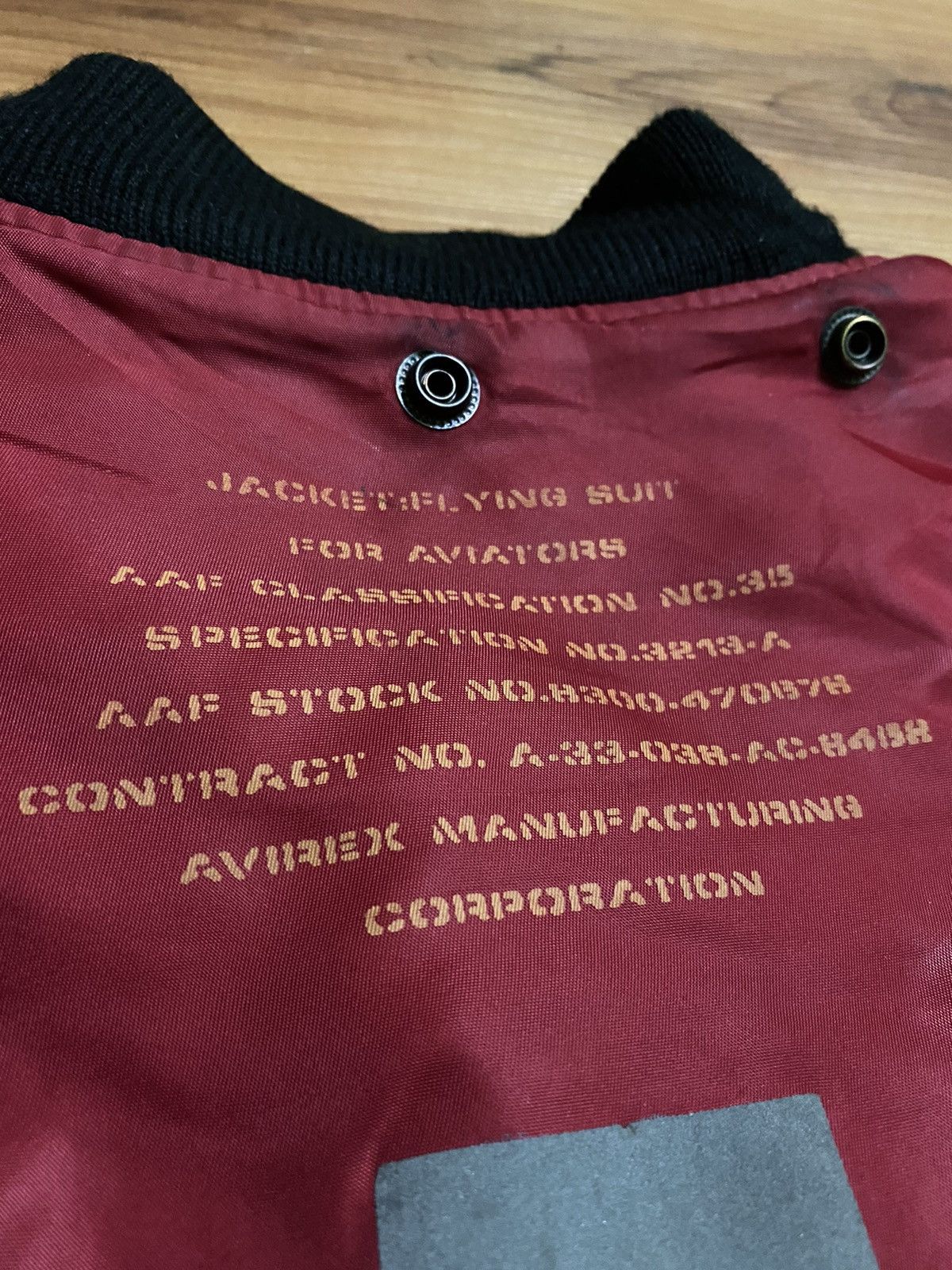 Avirex AVIREX FLIGHT JACKET "Ultra Rare Design" Size US L / EU 52-54 / 3 - 11 Thumbnail