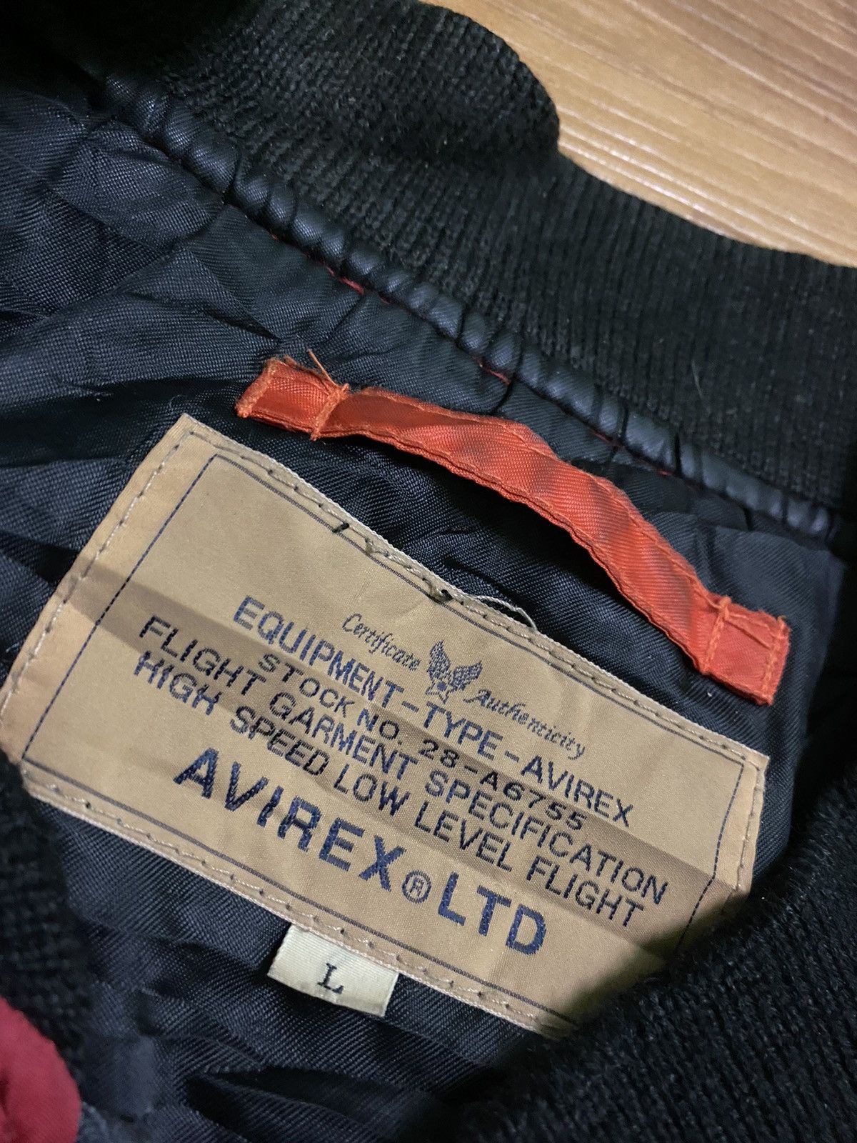 Avirex AVIREX FLIGHT JACKET "Ultra Rare Design" Size US L / EU 52-54 / 3 - 7 Thumbnail