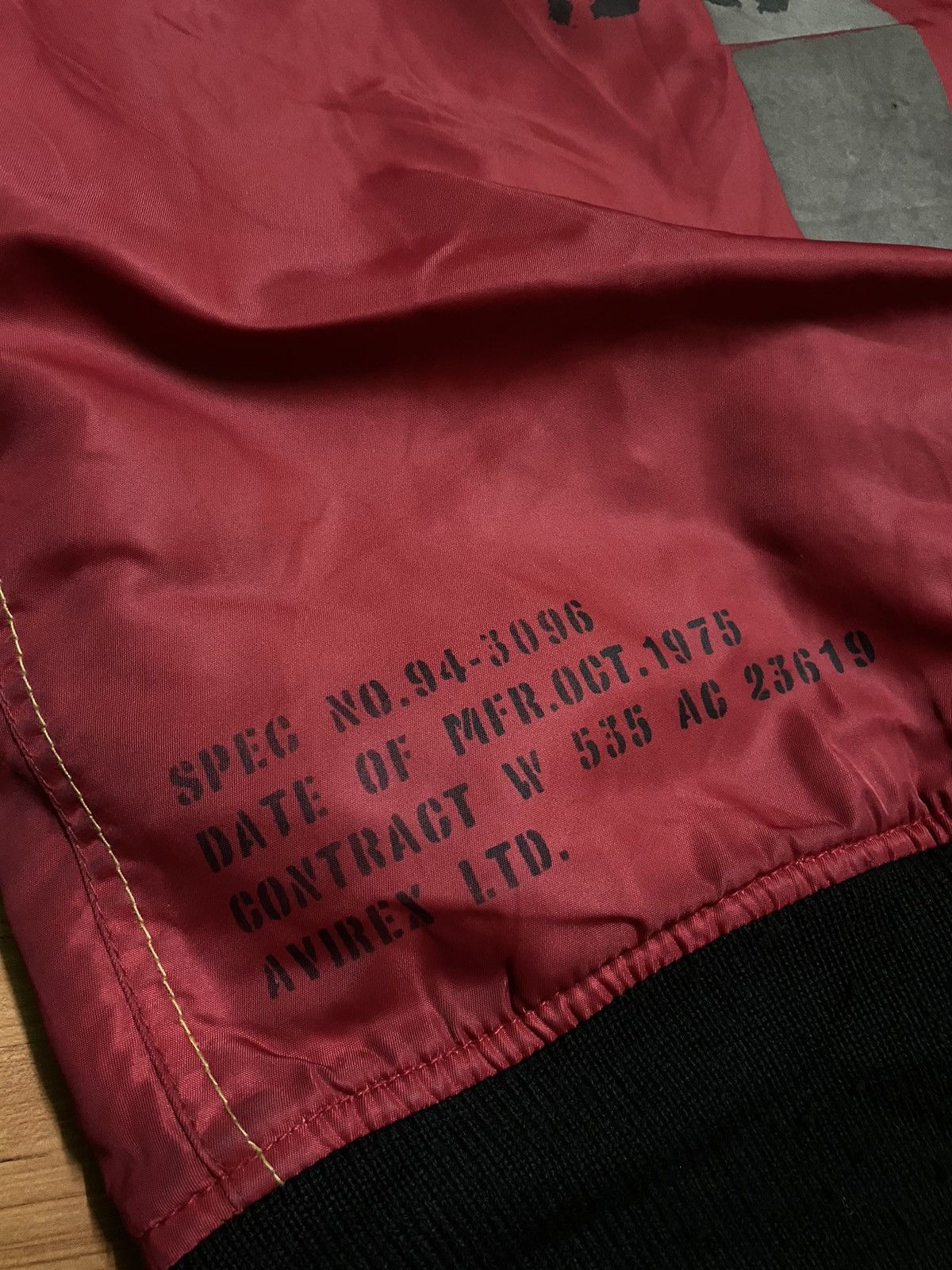 Avirex AVIREX FLIGHT JACKET "Ultra Rare Design" Size US L / EU 52-54 / 3 - 12 Thumbnail