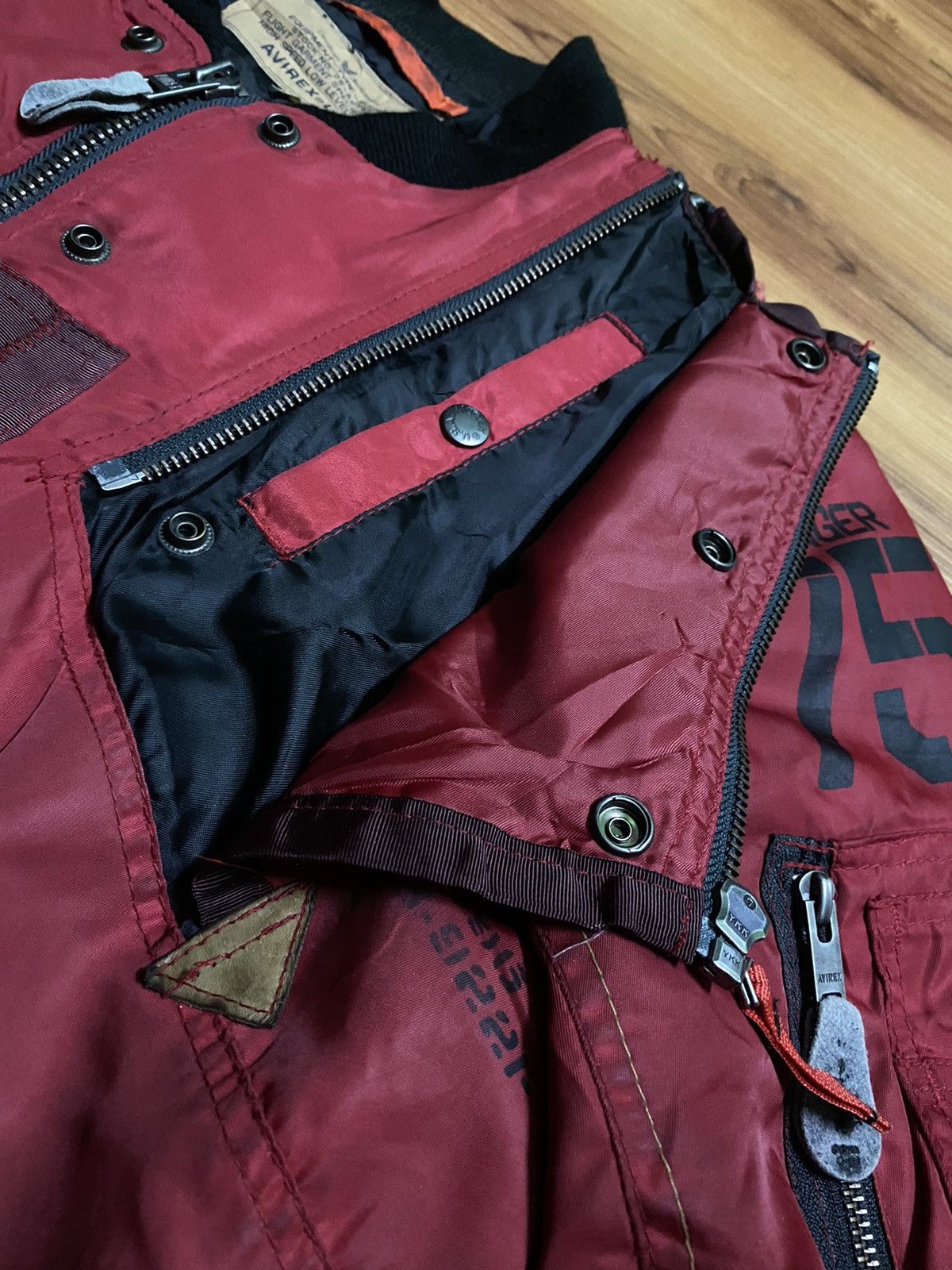 Avirex AVIREX FLIGHT JACKET "Ultra Rare Design" Size US L / EU 52-54 / 3 - 8 Thumbnail