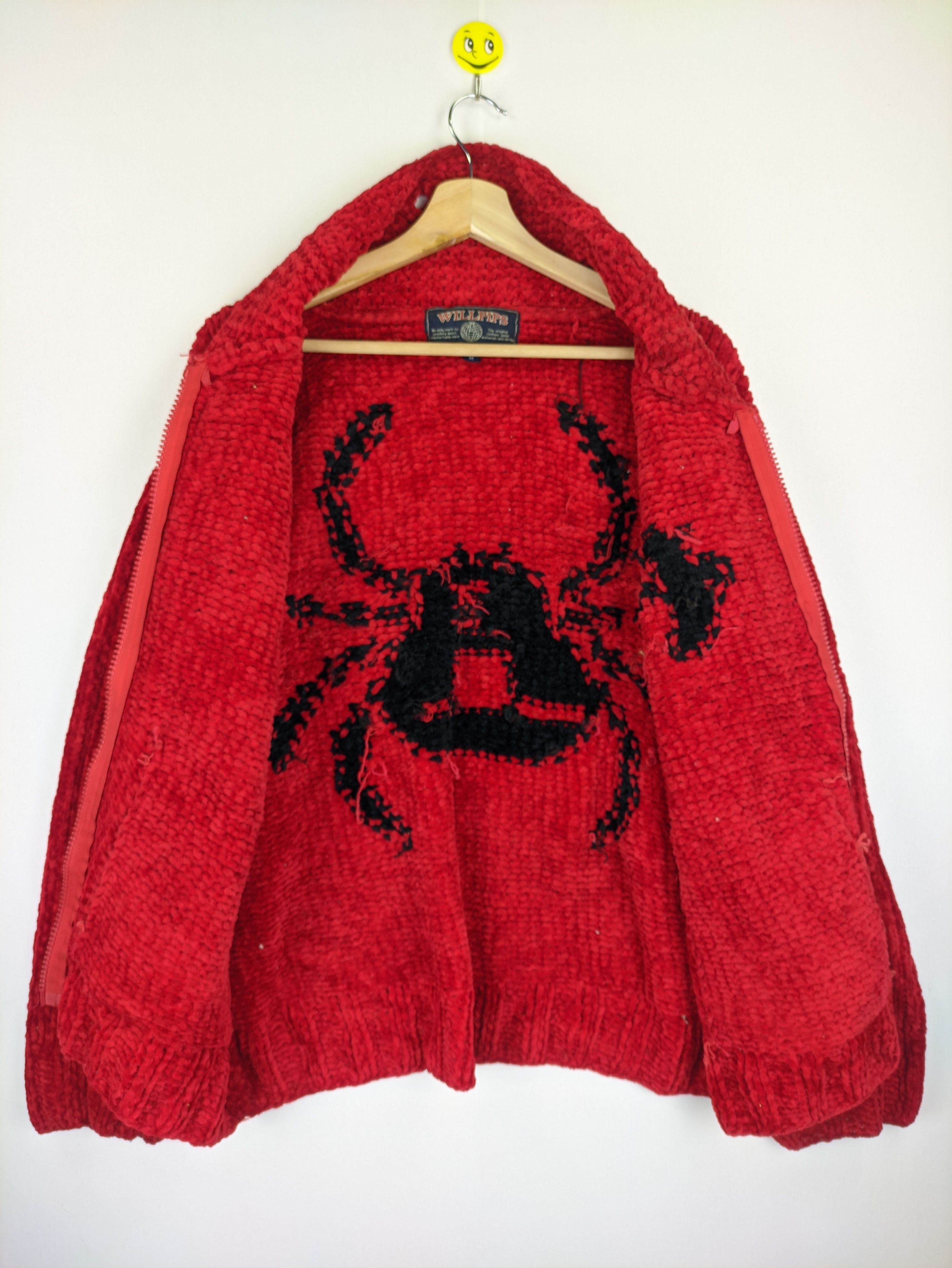 Aran Isles Knitwear × Japanese Brand × Vintage Steals🔥Vintage Knit Jacket Zip Up by Willpips Size US M / EU 48-50 / 2 - 6 Thumbnail
