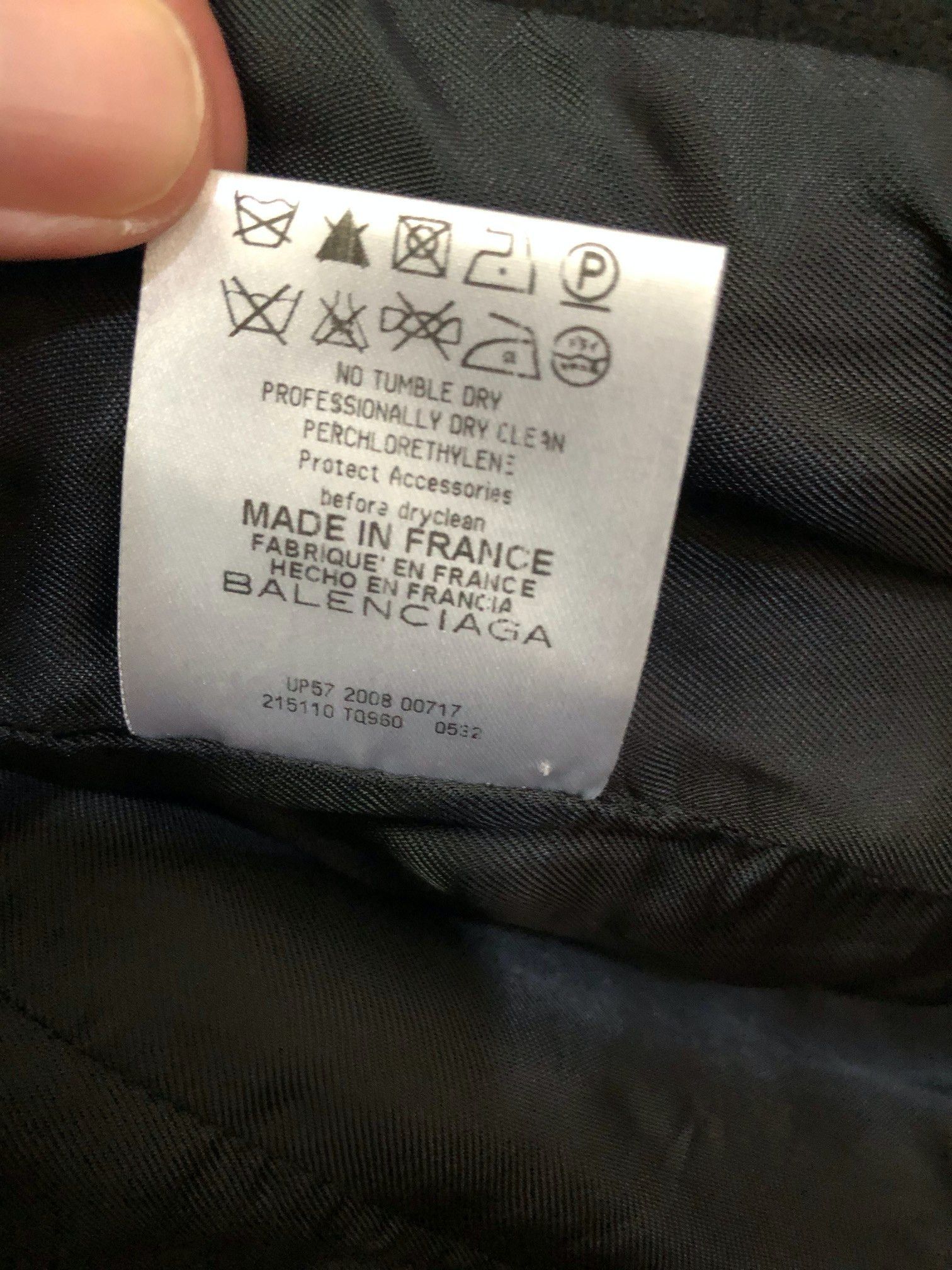 Balenciaga [FINAL DROP] Balenciaga Suede Suede Moto Jacket Size US S / EU 44-46 / 1 - 15 Thumbnail
