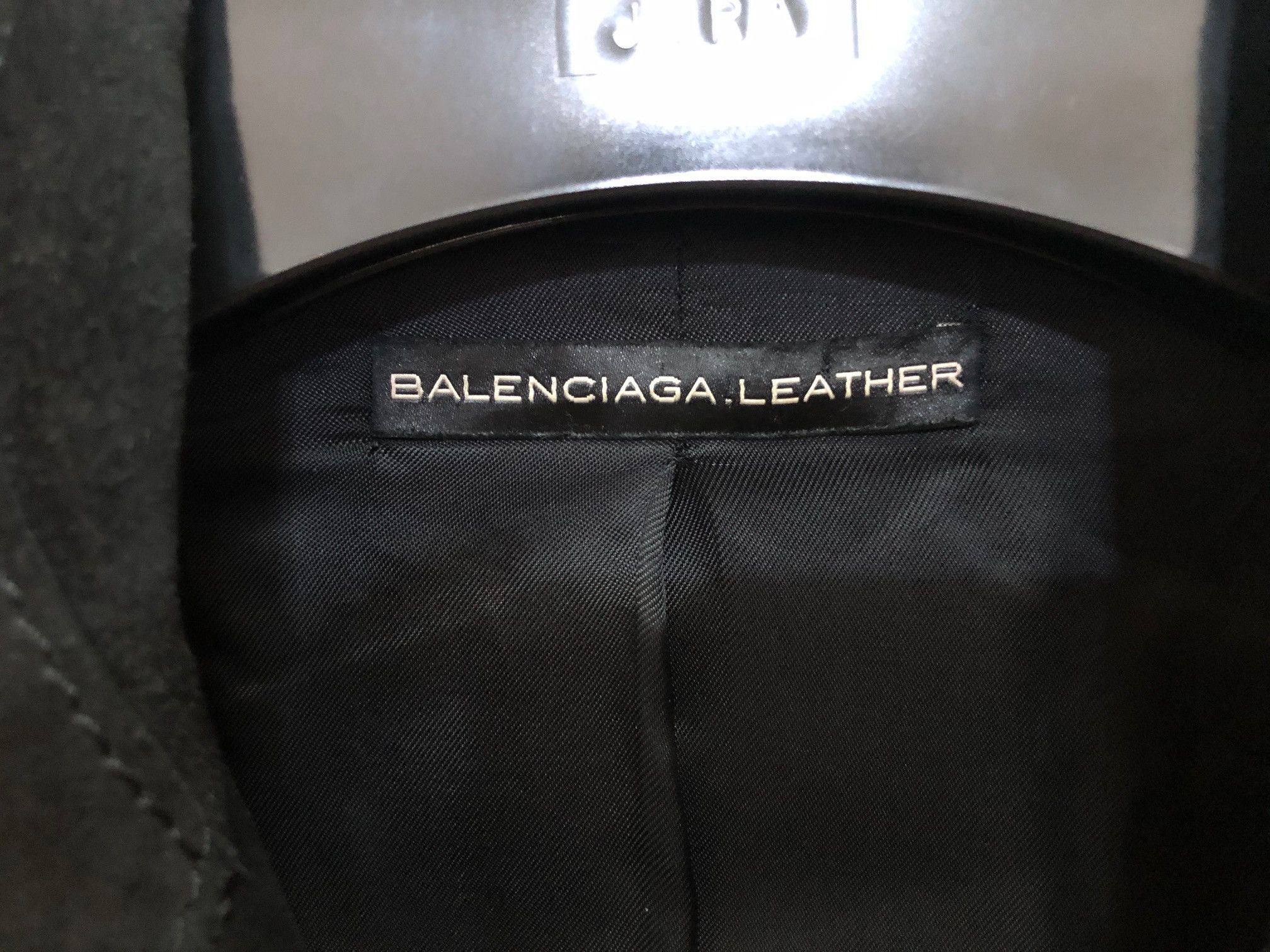 Balenciaga [FINAL DROP] Balenciaga Suede Suede Moto Jacket Size US S / EU 44-46 / 1 - 6 Thumbnail