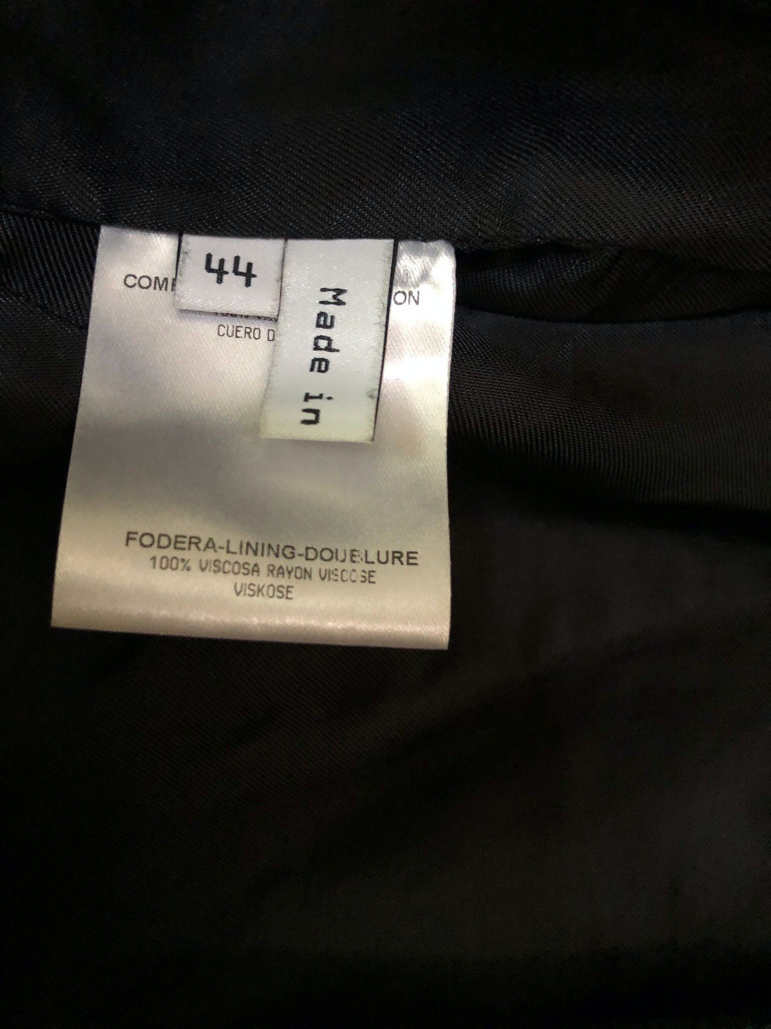 Balenciaga [FINAL DROP] Balenciaga Suede Suede Moto Jacket Size US S / EU 44-46 / 1 - 13 Thumbnail