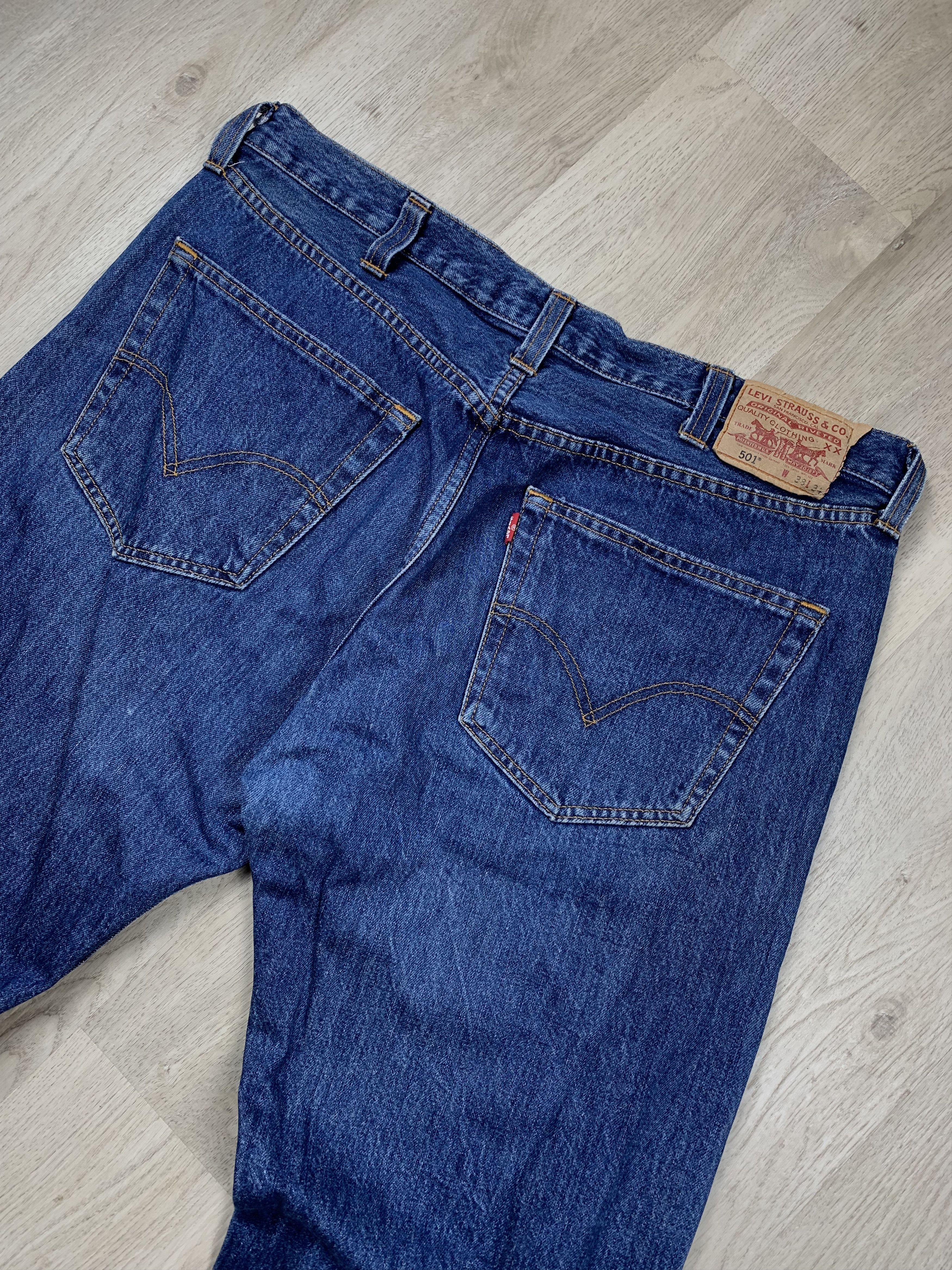 Levi's Levis 501 Vintage Mens Denim Pants Jeans Size US 38 / EU 54 - 2 Thumbnail