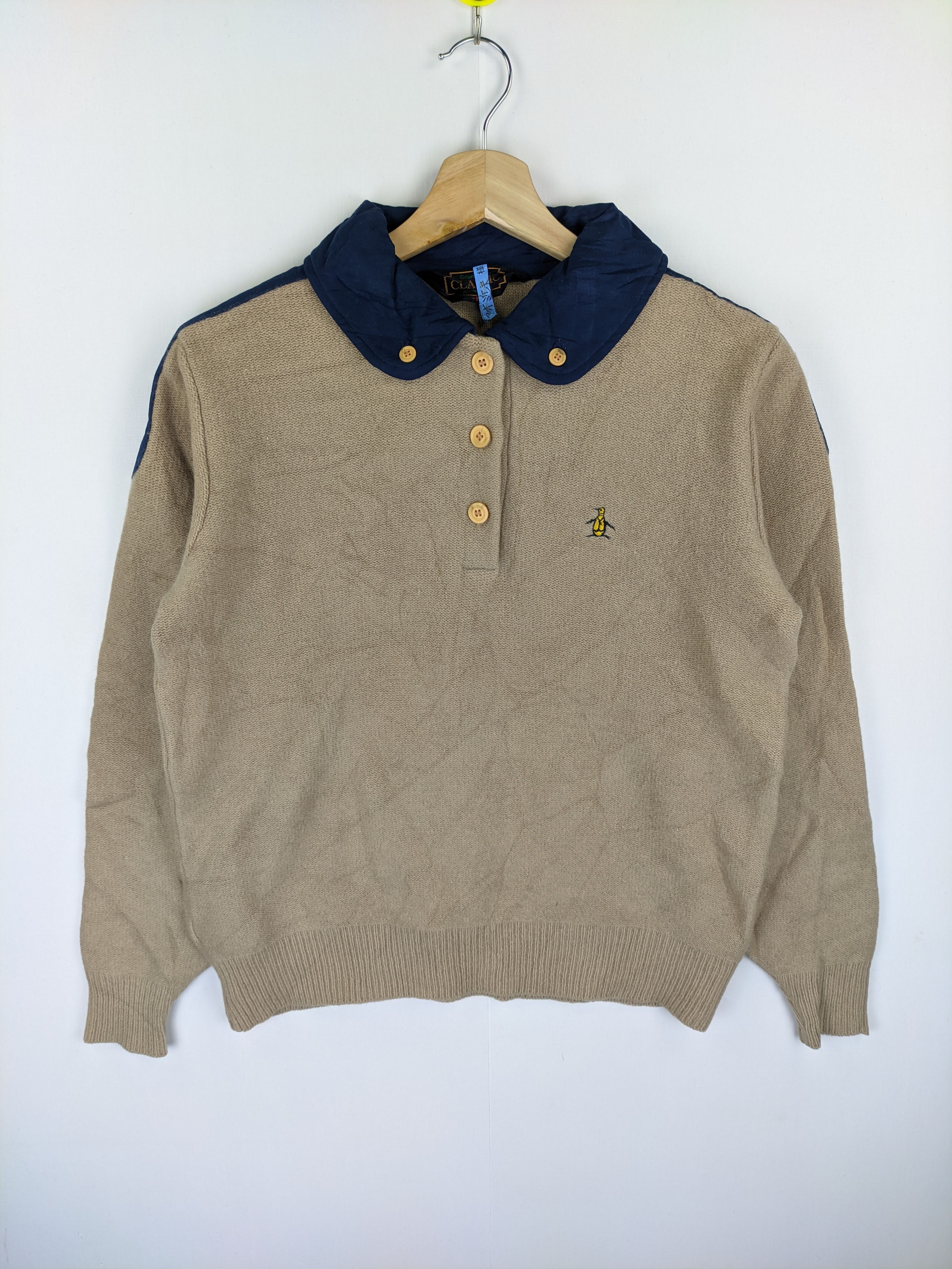 image of Stealspolo Sweatshirt By Mungsingwear Grand Slam in Light Brown, Men's (Size Small)