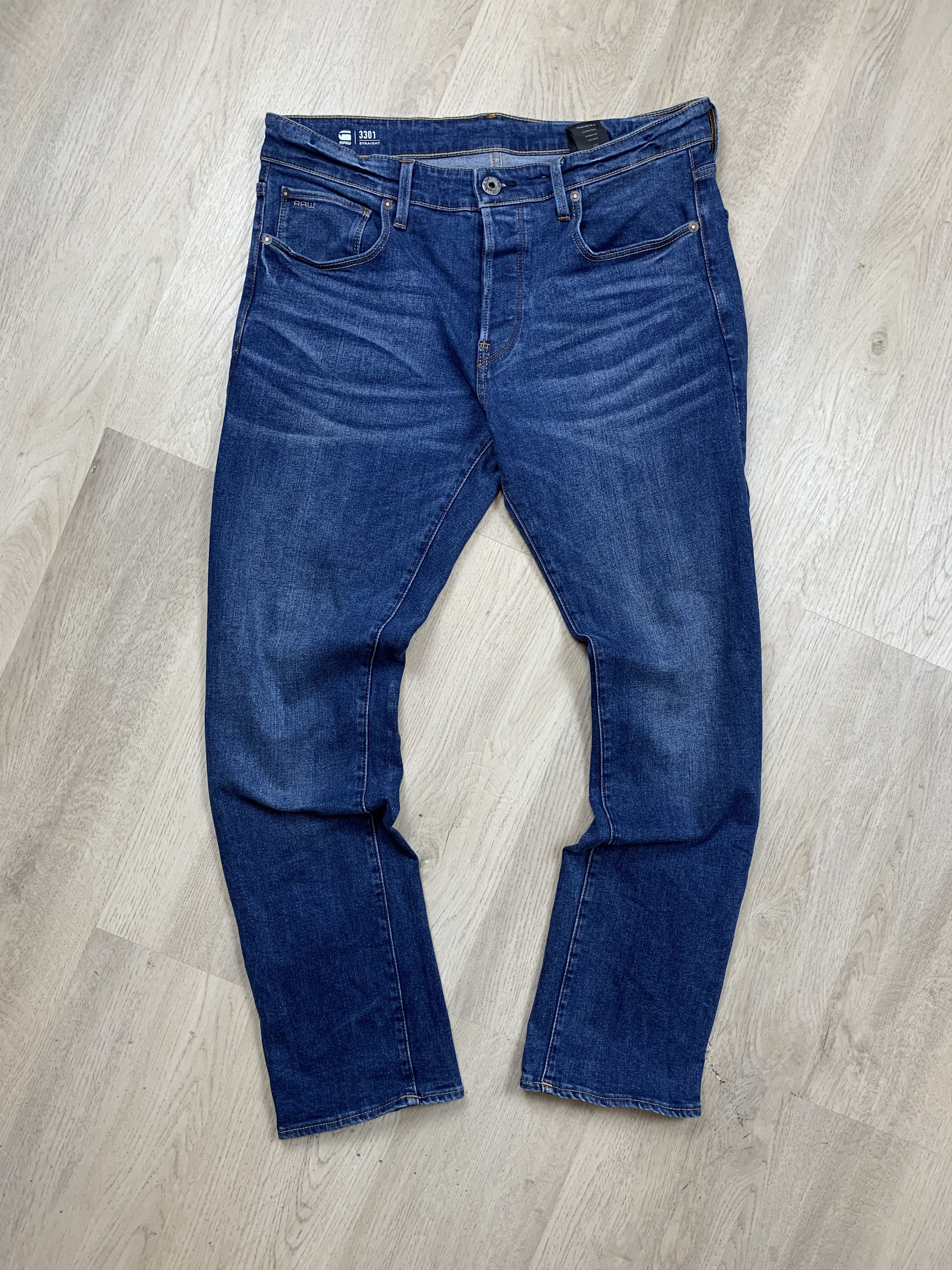 G-Star G Star Raw Vintage Mens Denim Pants Jeans Size US 36 / EU 52 - 7 Thumbnail