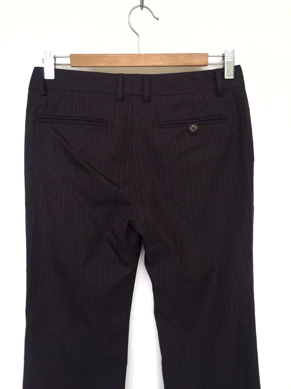 United Arrows Pinstriped Wool Blend Trousers Pants Size US 29 - 5 Thumbnail