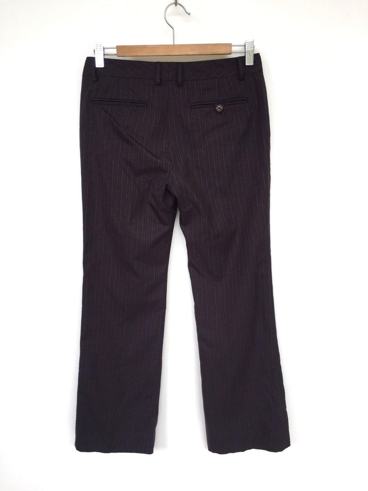 United Arrows Pinstriped Wool Blend Trousers Pants Size US 29 - 4 Thumbnail