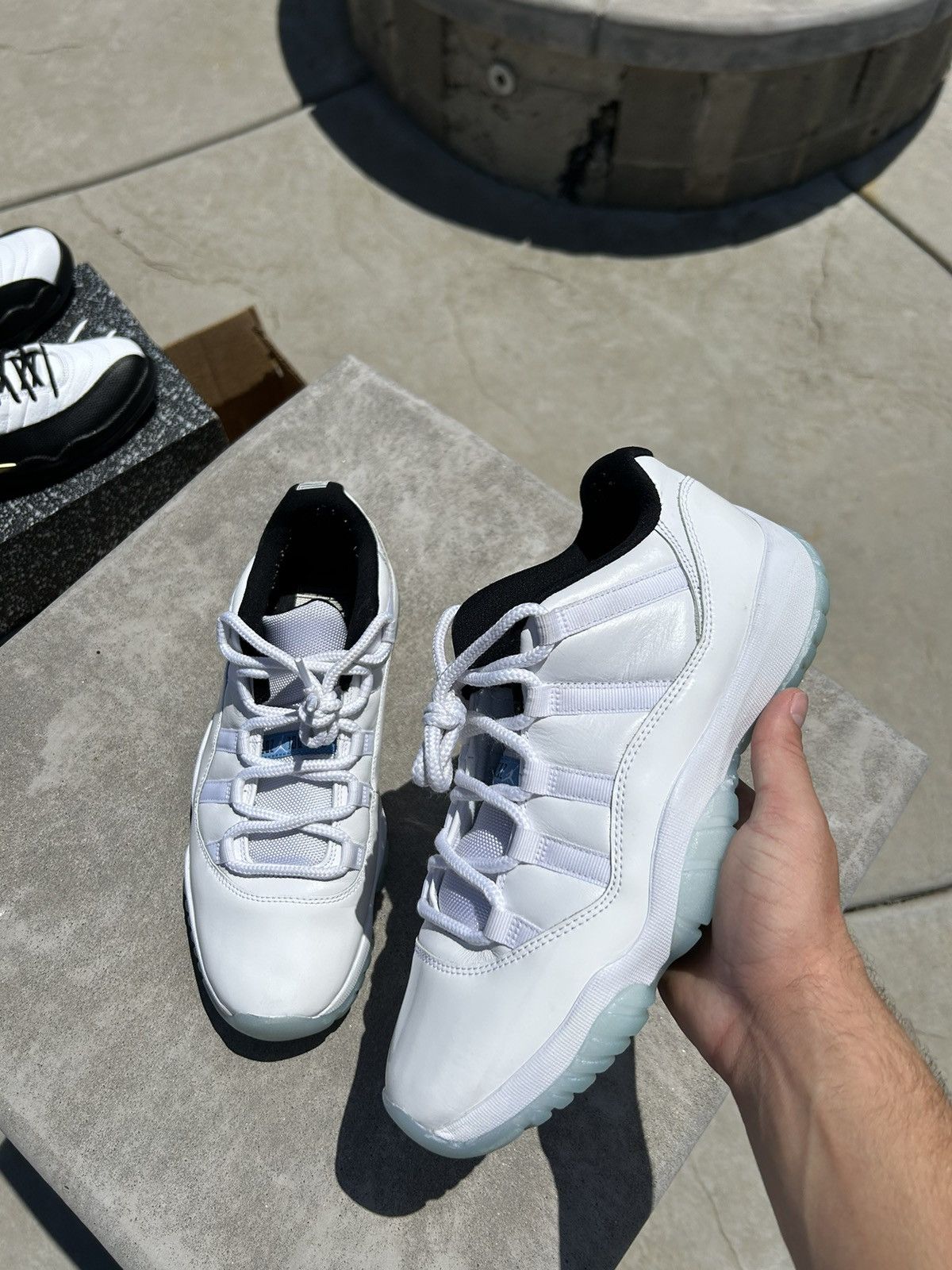 jordan 11 low legend blue sizing