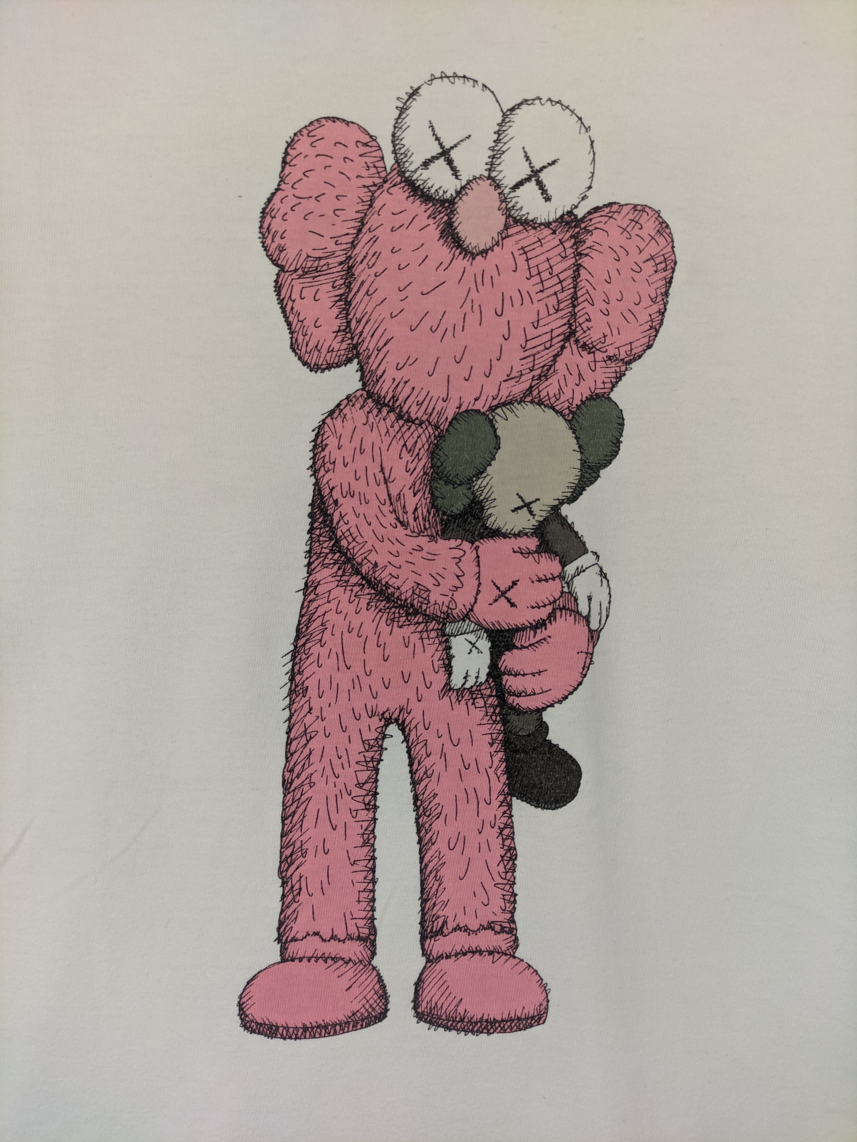 Kaws × Uniqlo Steals🔥Kaws X Uniqlo T Shirt Pink BFF Tee Size US M / EU 48-50 / 2 - 4 Thumbnail