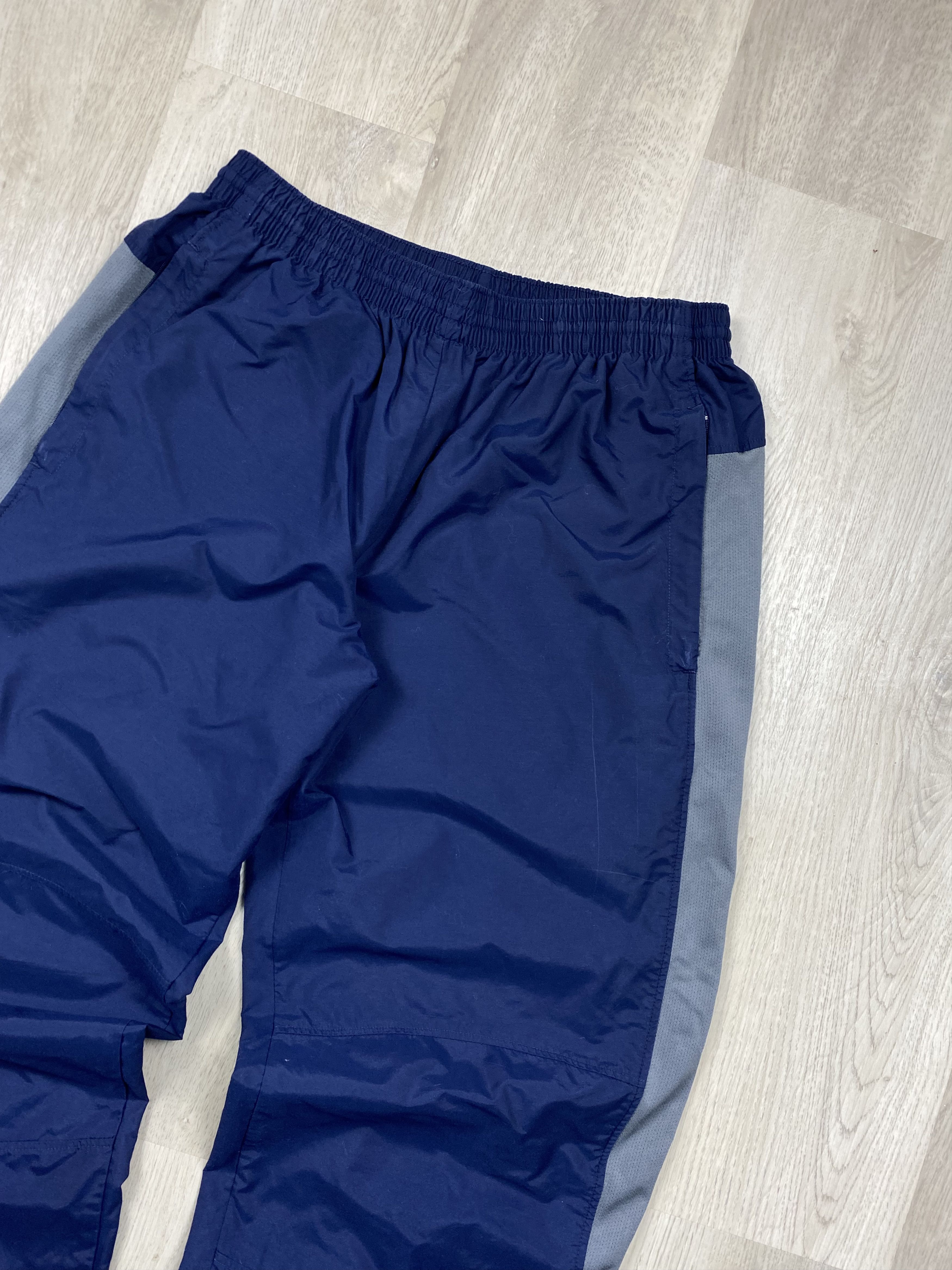 Nike × Vintage Nike Vintage Mens Nylon Pants Y2K Drill style Size US 34 / EU 50 - 2 Thumbnail