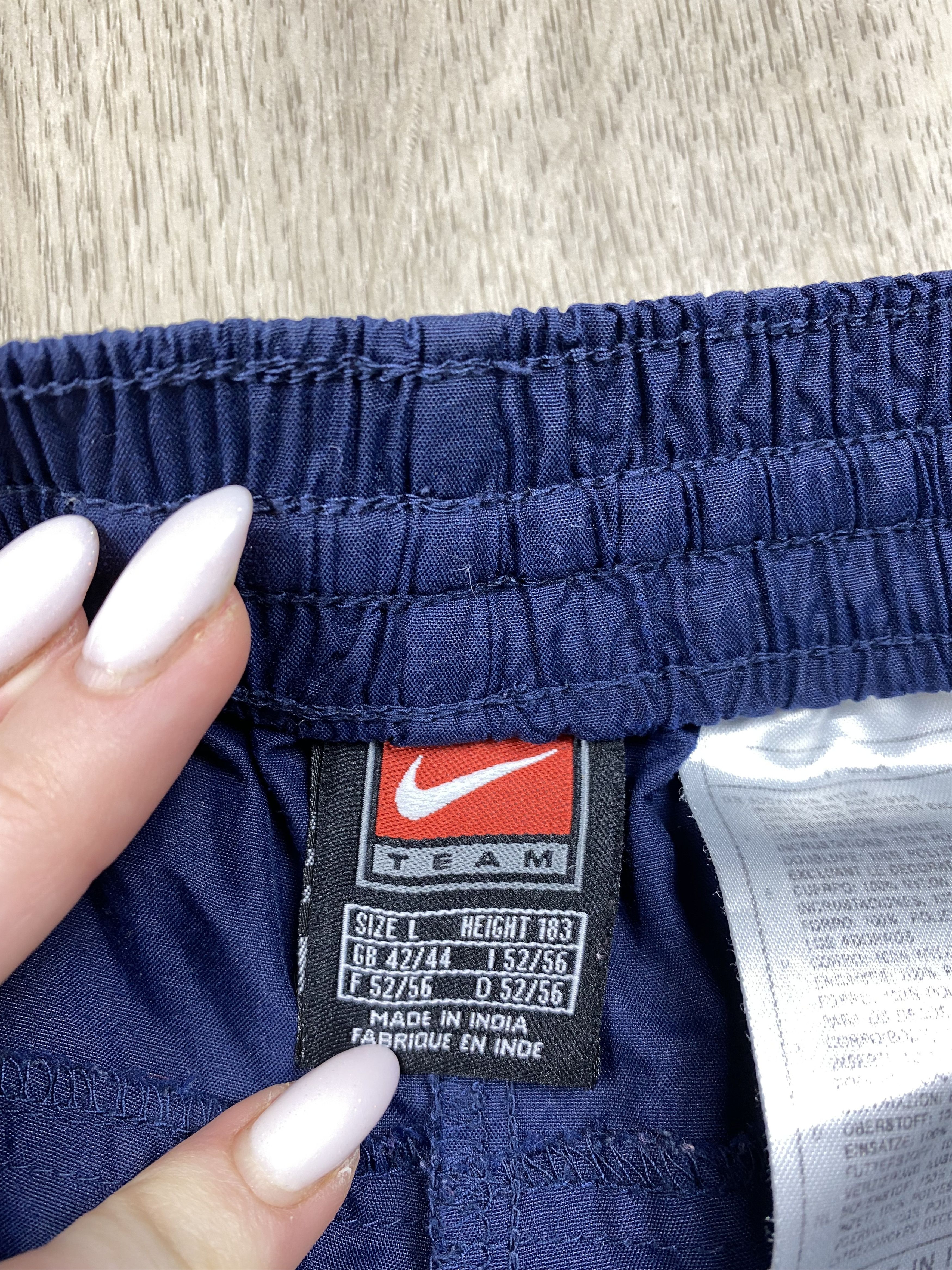 Nike × Vintage Nike Vintage Mens Nylon Pants Y2K Drill style Size US 34 / EU 50 - 6 Thumbnail