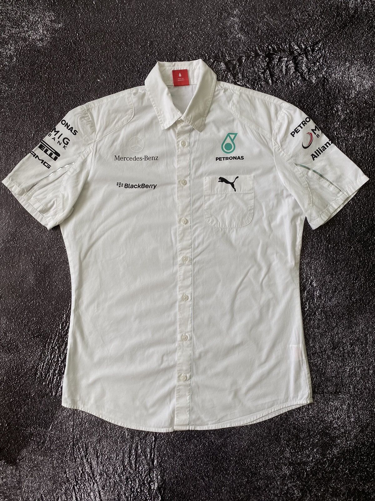 Mercedes-Benz × Puma Vintage Mercedes Benz Shirt Race Petronas AMG Puma size M Size US M / EU 48-50 / 2 - 1 Thumbnail