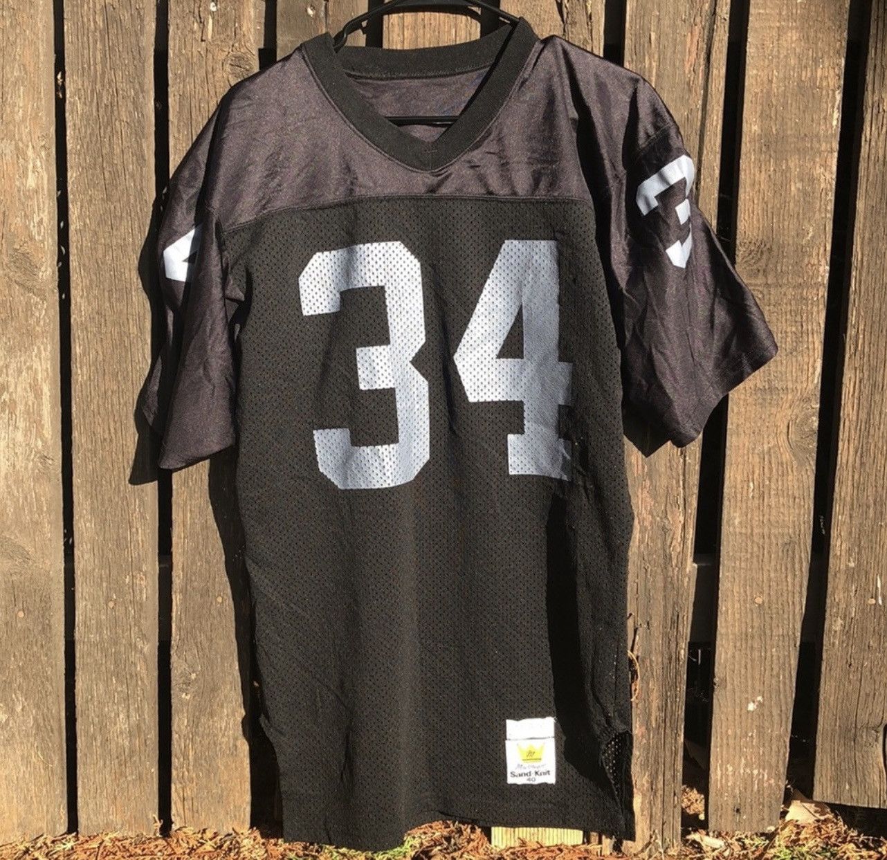 Jeff Hamilton × NFL × Vintage Raiders NFL Jersey Bo Jackson