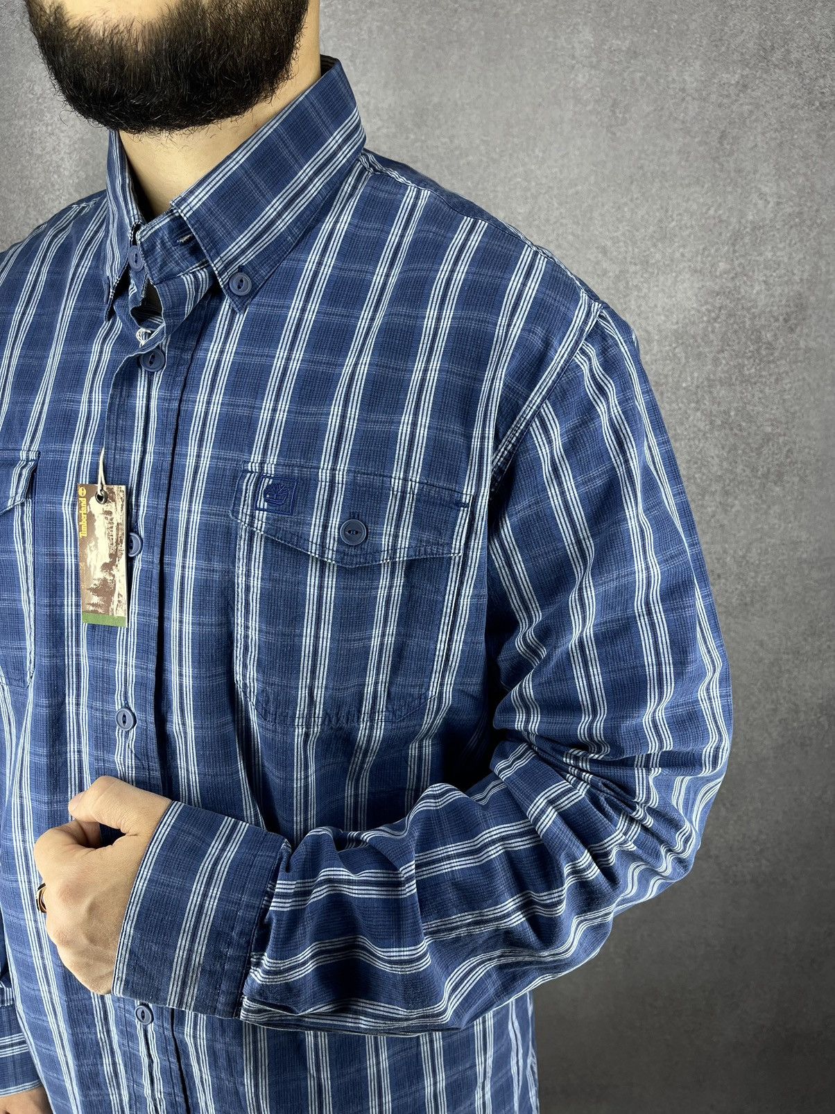 Timberland × Vintage Vintage New Shirt Timberland In to Cage Mens size XL Size US XL / EU 56 / 4 - 3 Thumbnail