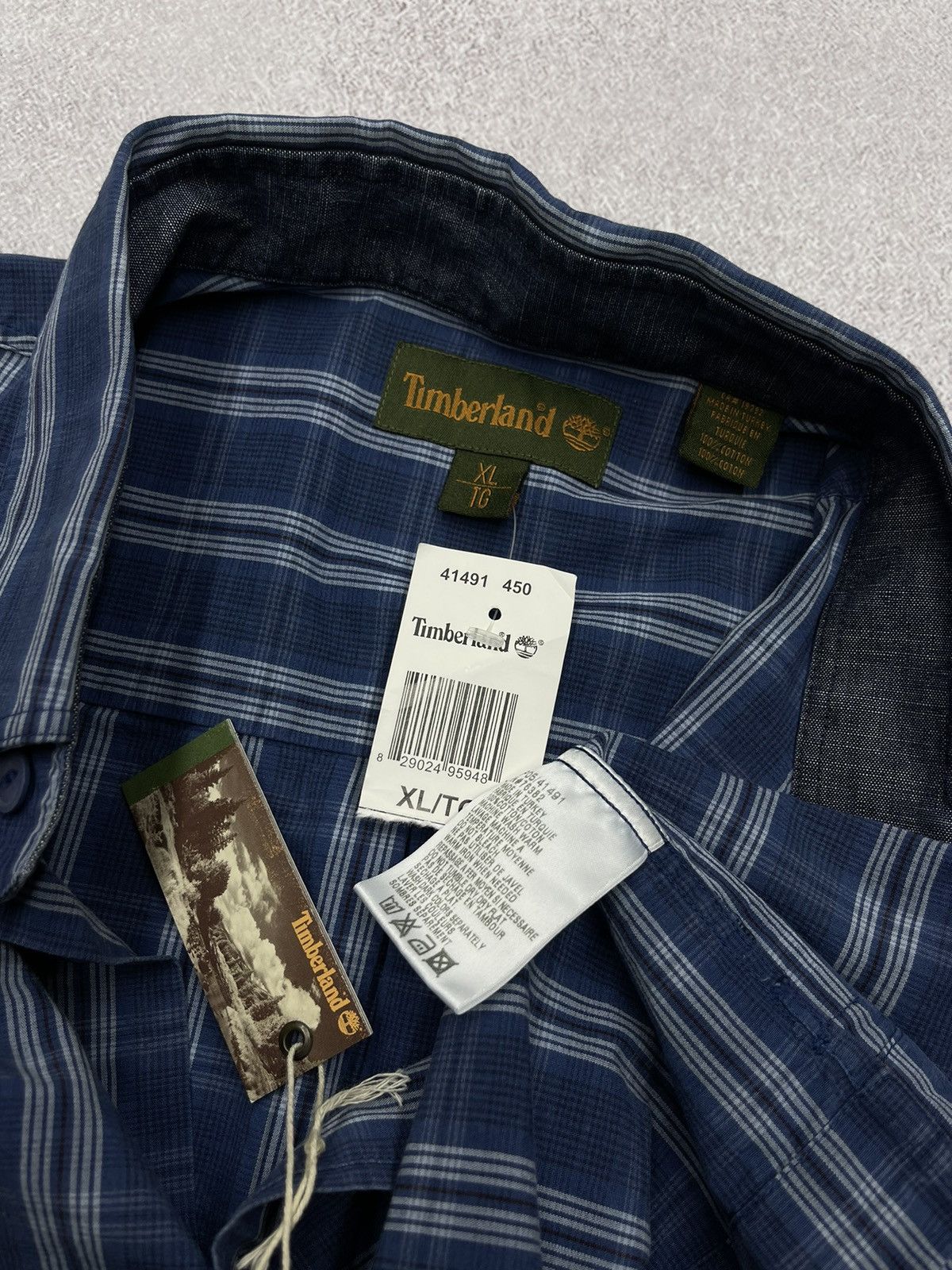 Timberland × Vintage Vintage New Shirt Timberland In to Cage Mens size XL Size US XL / EU 56 / 4 - 6 Thumbnail