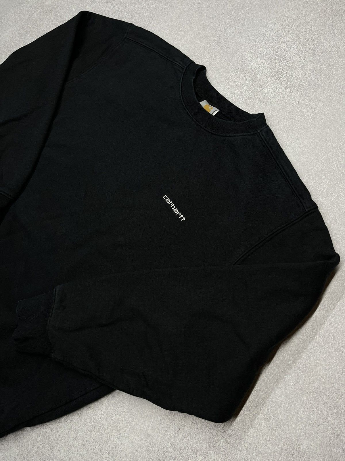 Vintage Carhartt Sweatshirt Black Streetwear size L