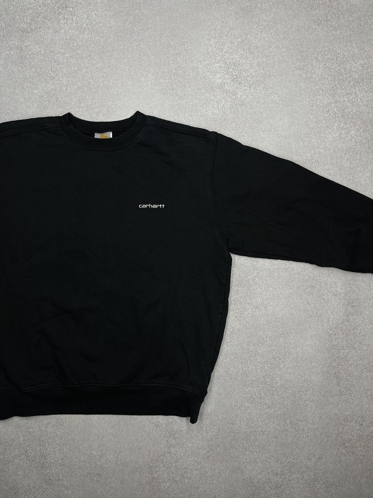 Vintage Carhartt Sweatshirt Black Streetwear size L