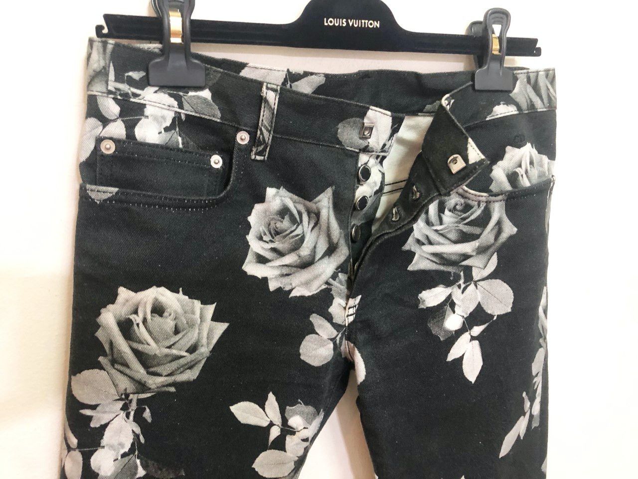 Dior Dior Homme AW 2016 Roses Printed Jeans Size US 30 / EU 46 - 7 Thumbnail