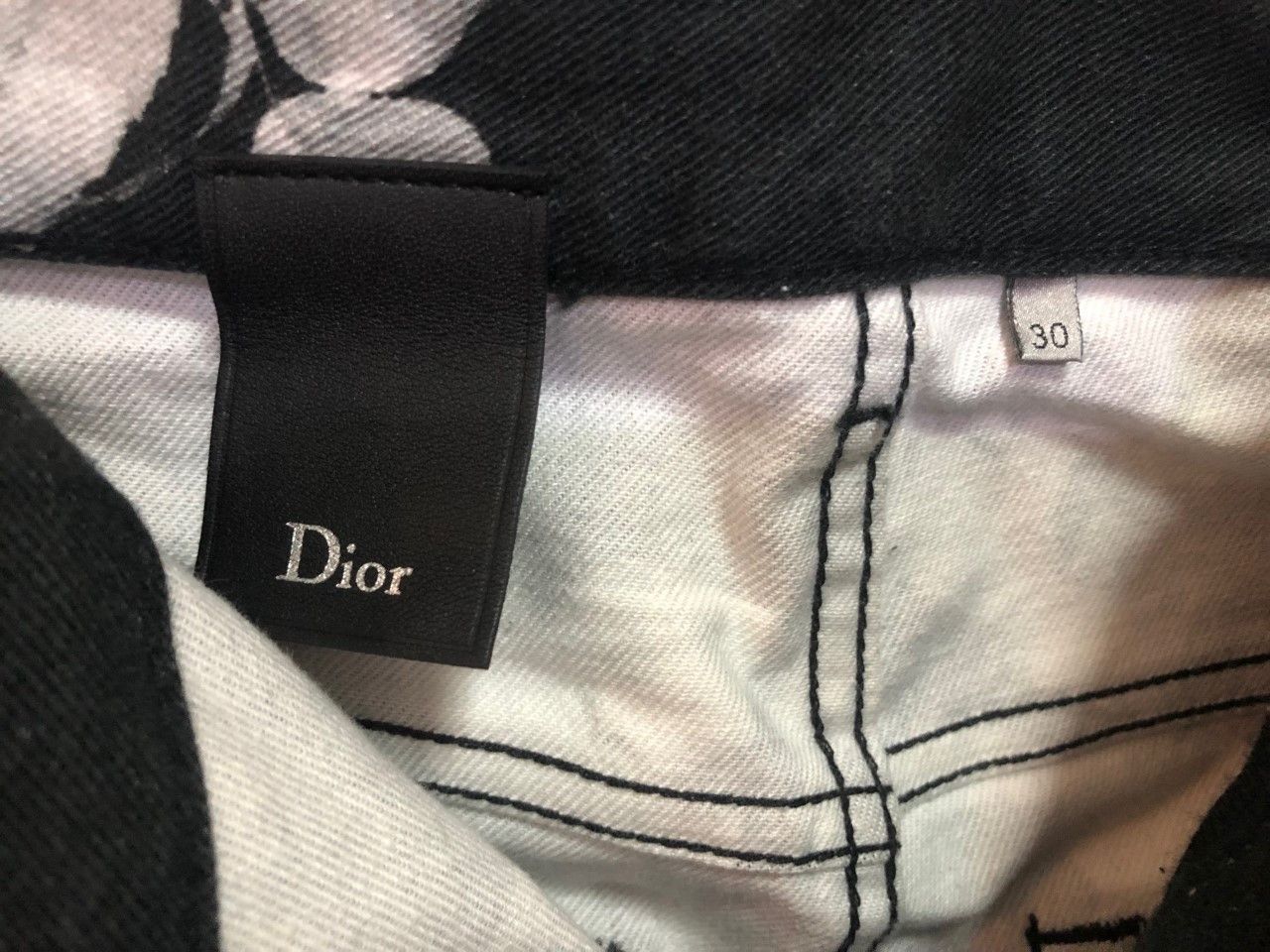 Dior Dior Homme AW 2016 Roses Printed Jeans Size US 30 / EU 46 - 9 Thumbnail