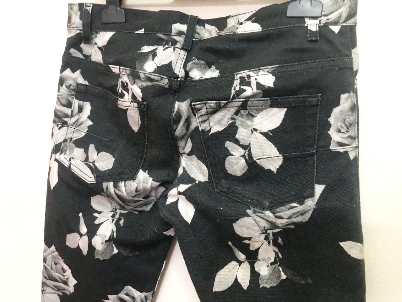 Dior Dior Homme AW 2016 Roses Printed Jeans Size US 30 / EU 46 - 6 Thumbnail
