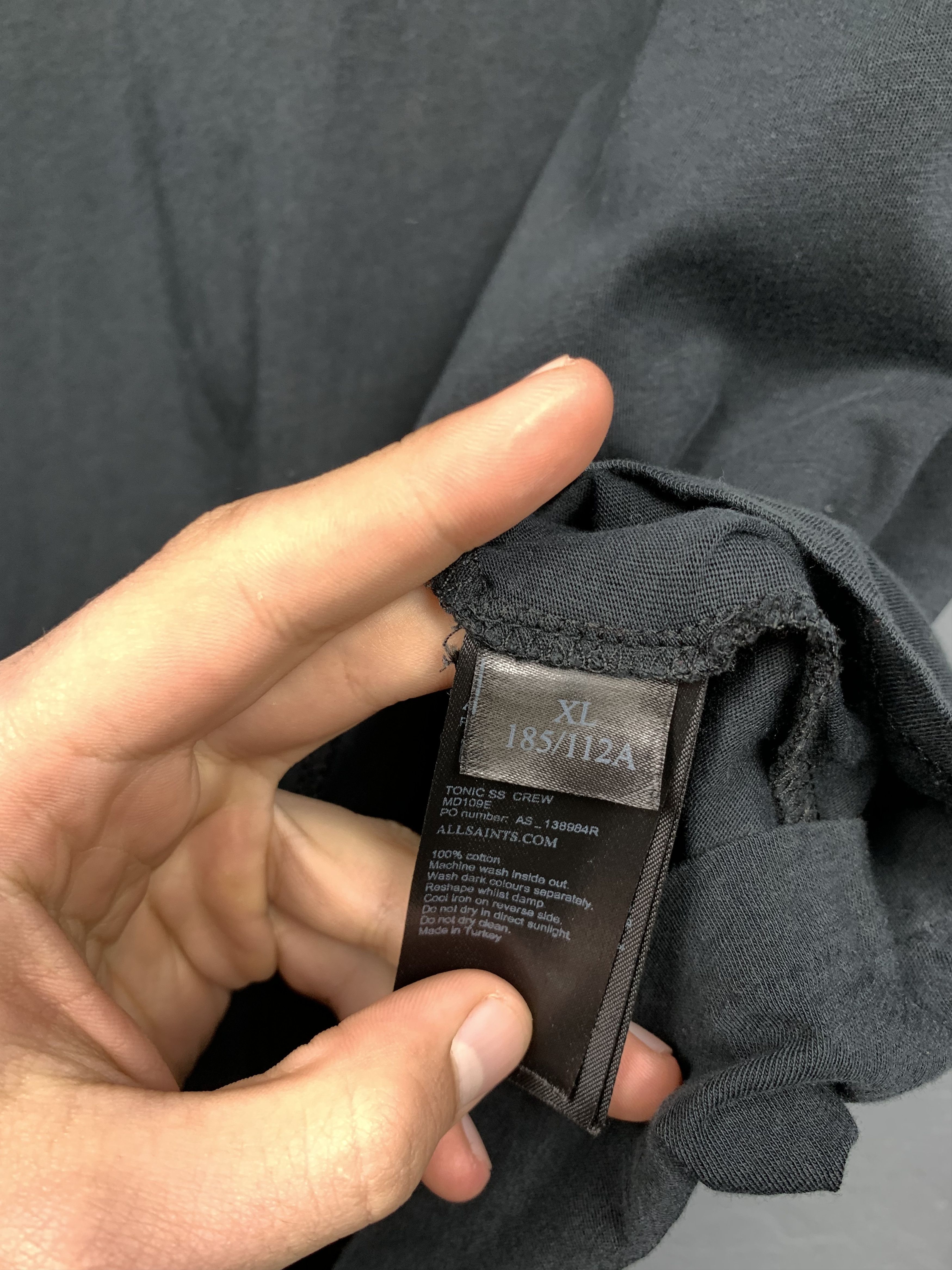 Allsaints AllSaints Mens T-Shirt Tee Size US L / EU 52-54 / 3 - 6 Thumbnail