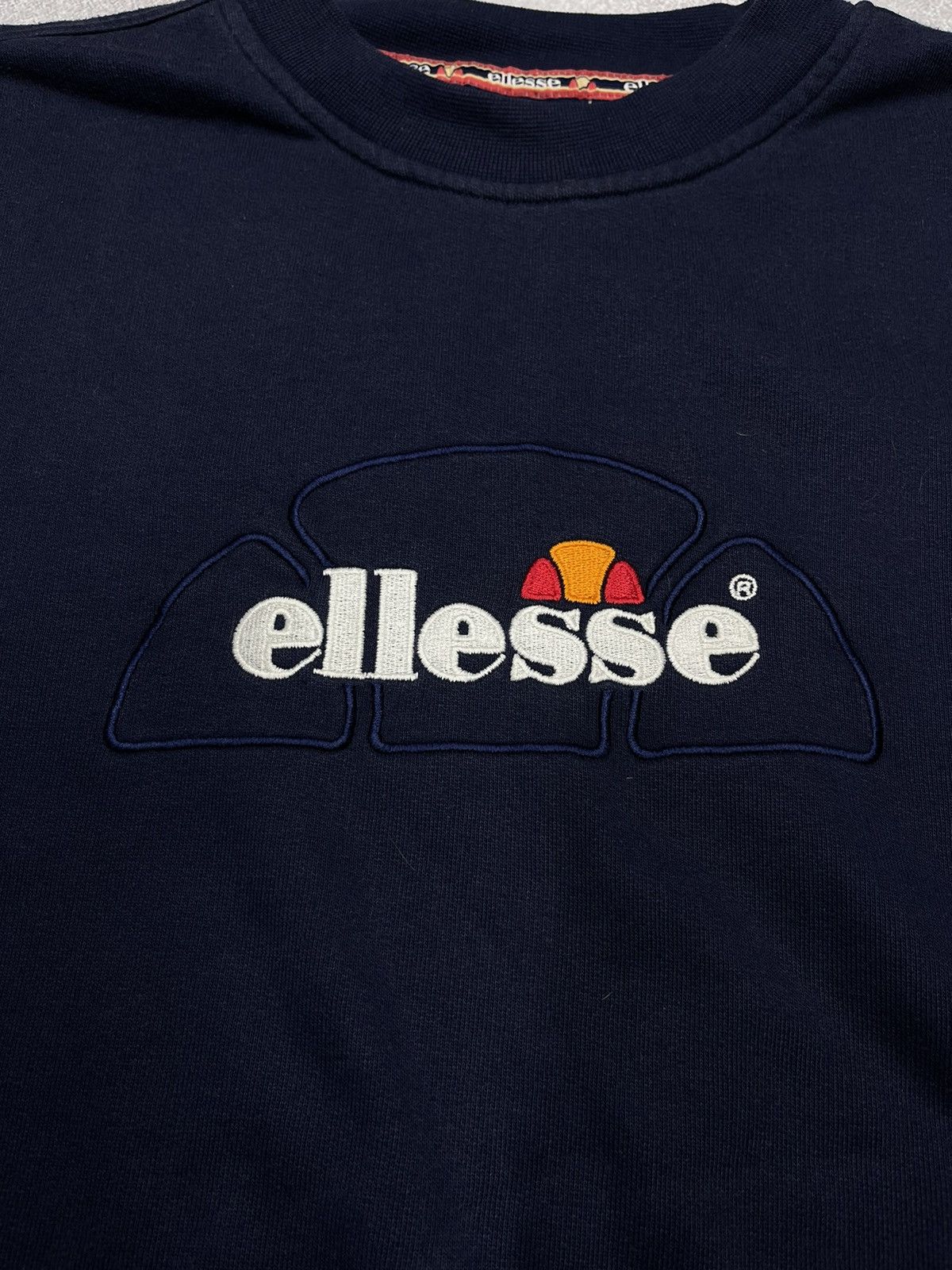 Ellesse Vintage Ellesse Sweatshirt Big Logo Y2K size L Size US L / EU 52-54 / 3 - 3 Thumbnail