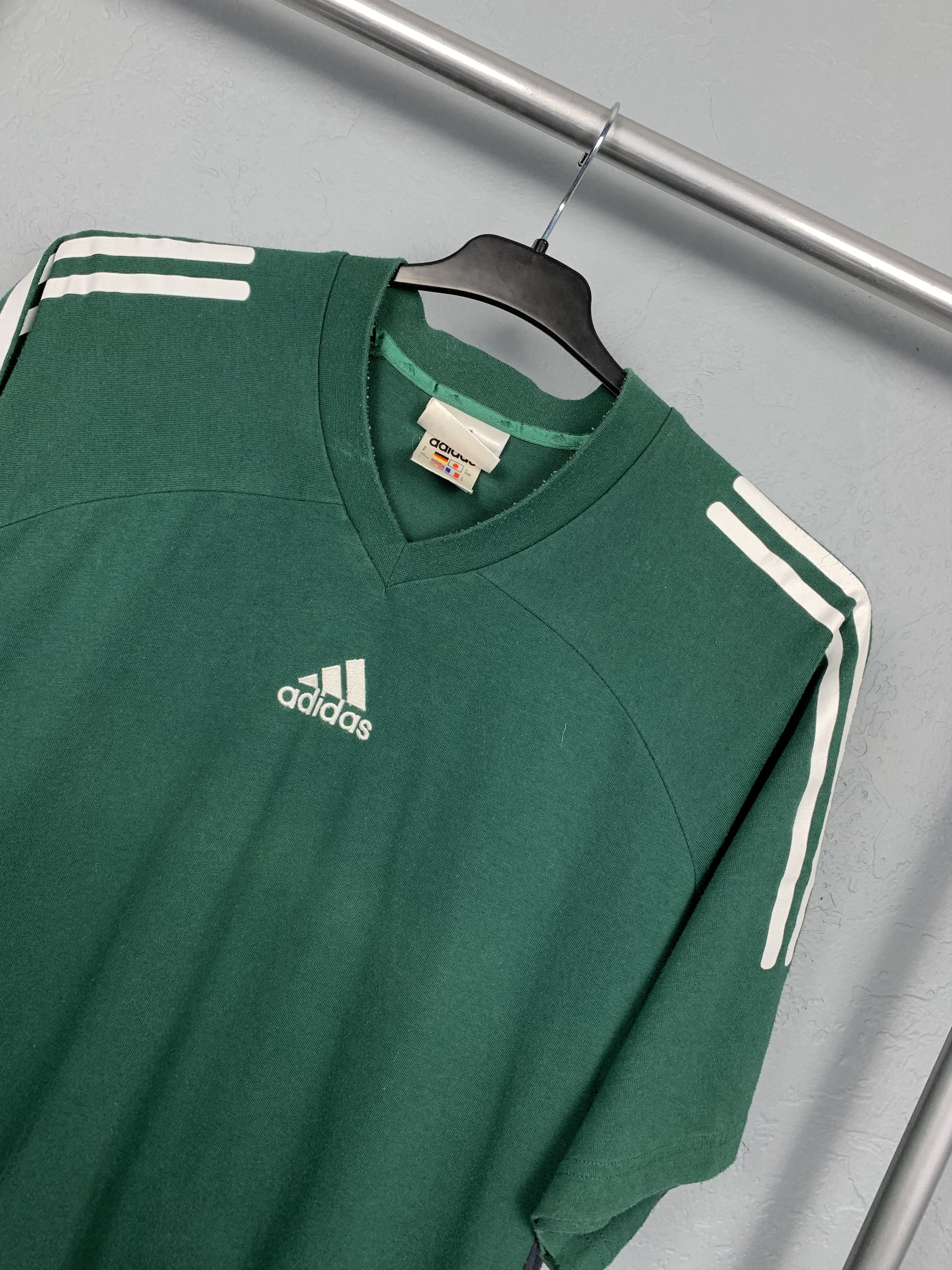 Adidas Adidas Vintage Mens T-Shirt Tee Size US L / EU 52-54 / 3 - 2 Thumbnail