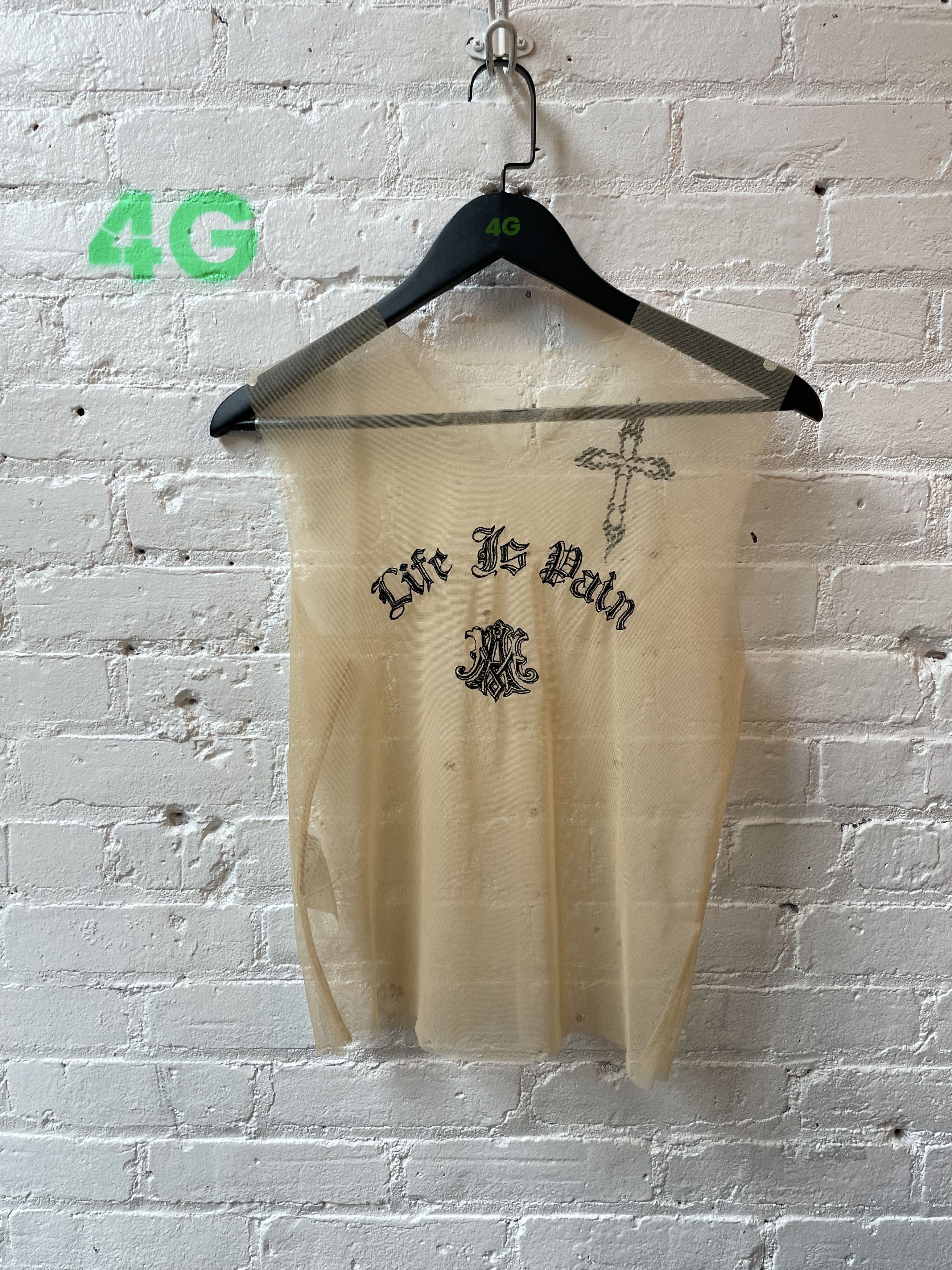Alexander McQueen RARE ALEXANDER MCQUEEN LIFE IS PAIN GRAIL 4GSELLER Size US L / EU 52-54 / 3 - 1 Thumbnail