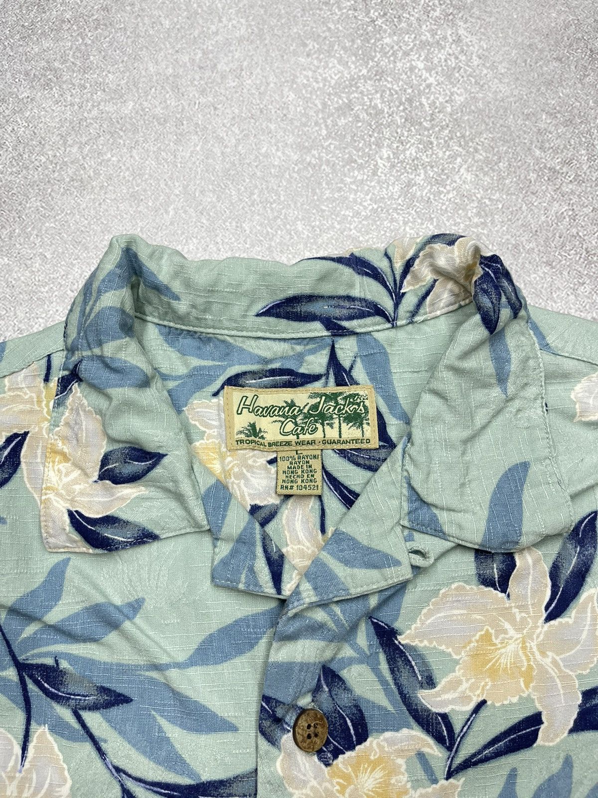 Vintage Havana Jacks Cafe Hawaiian Shirt Vintage 80s Size US L / EU 52-54 / 3 - 5 Thumbnail