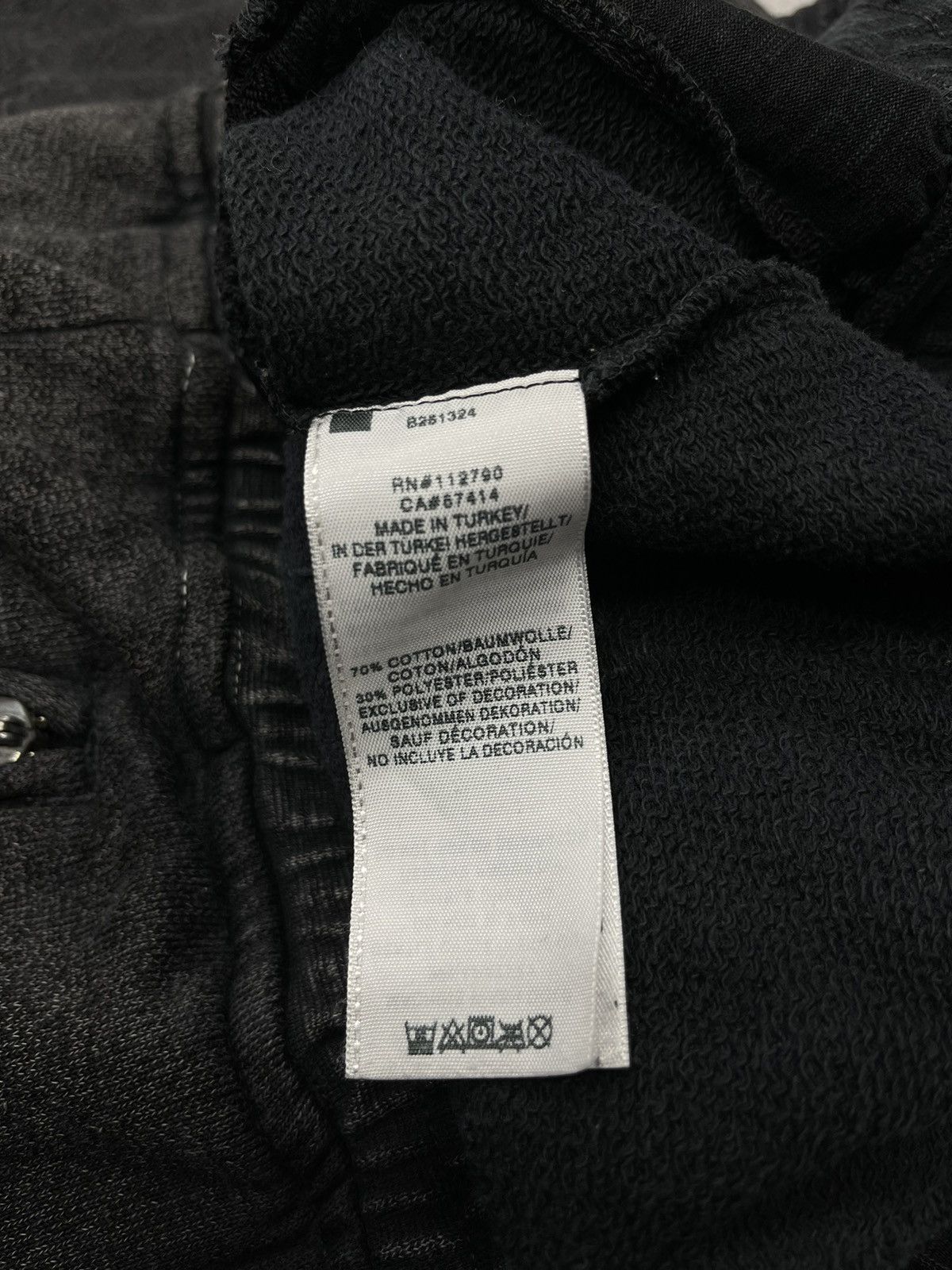 True Religion Mens True Religion Zip Pants Sweatpants Gray Size US 34 / EU 50 - 12 Thumbnail