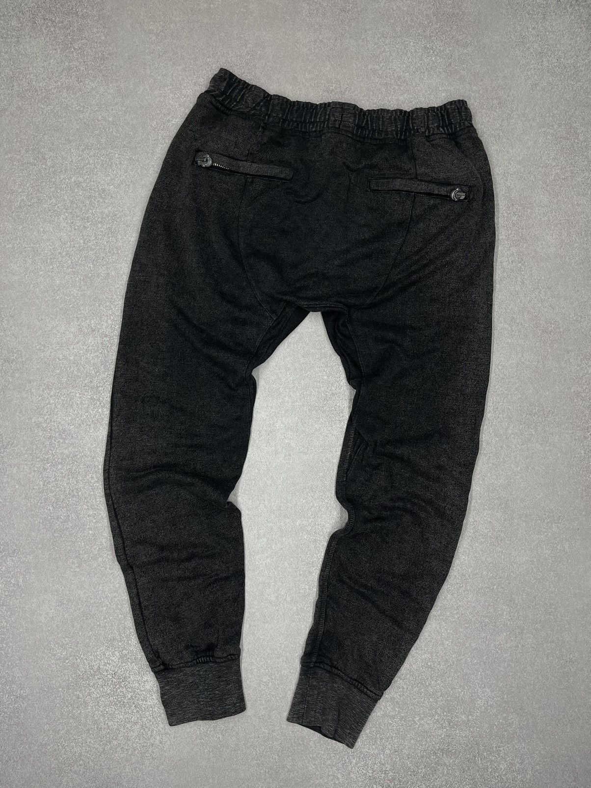True Religion Mens True Religion Zip Pants Sweatpants Gray Size US 34 / EU 50 - 2 Thumbnail
