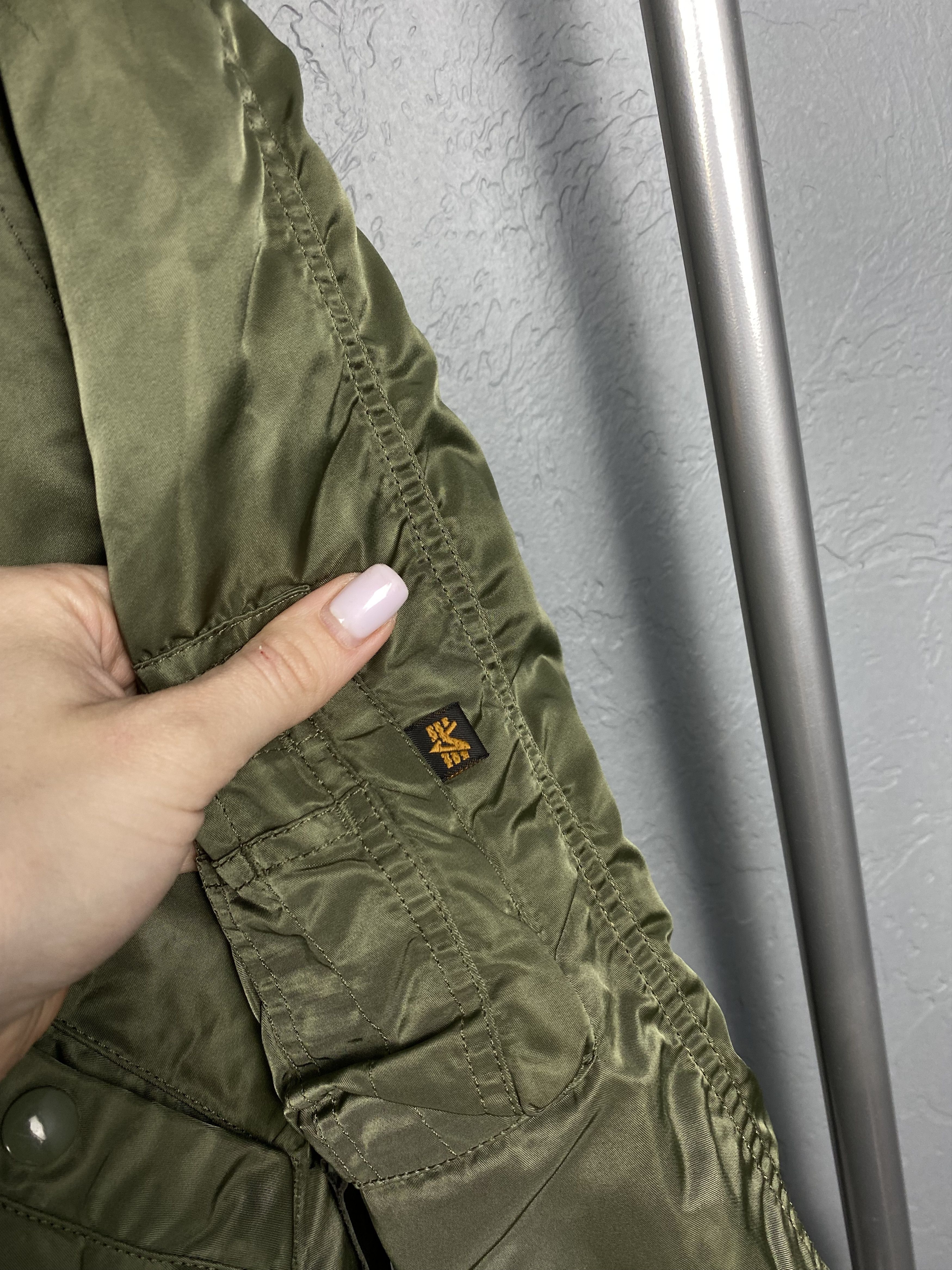 Alpha Industries Alpha Industries Flight Pilot Nylon Bomber Jacket USA Size US S / EU 44-46 / 1 - 3 Thumbnail