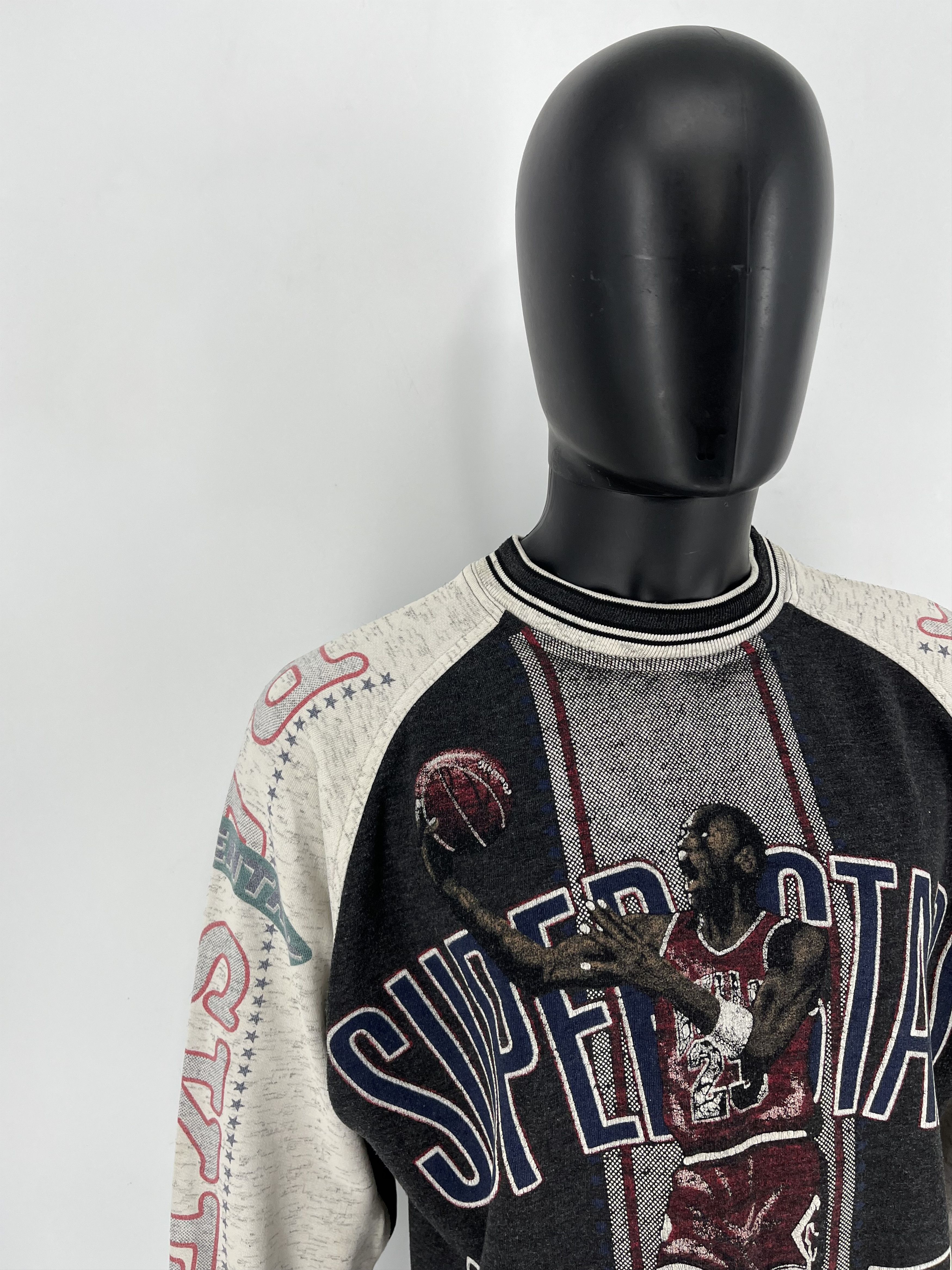 NBA Vintage 90s Superstars Jordan 23 NBA legend overprint Size US L / EU 52-54 / 3 - 8 Thumbnail
