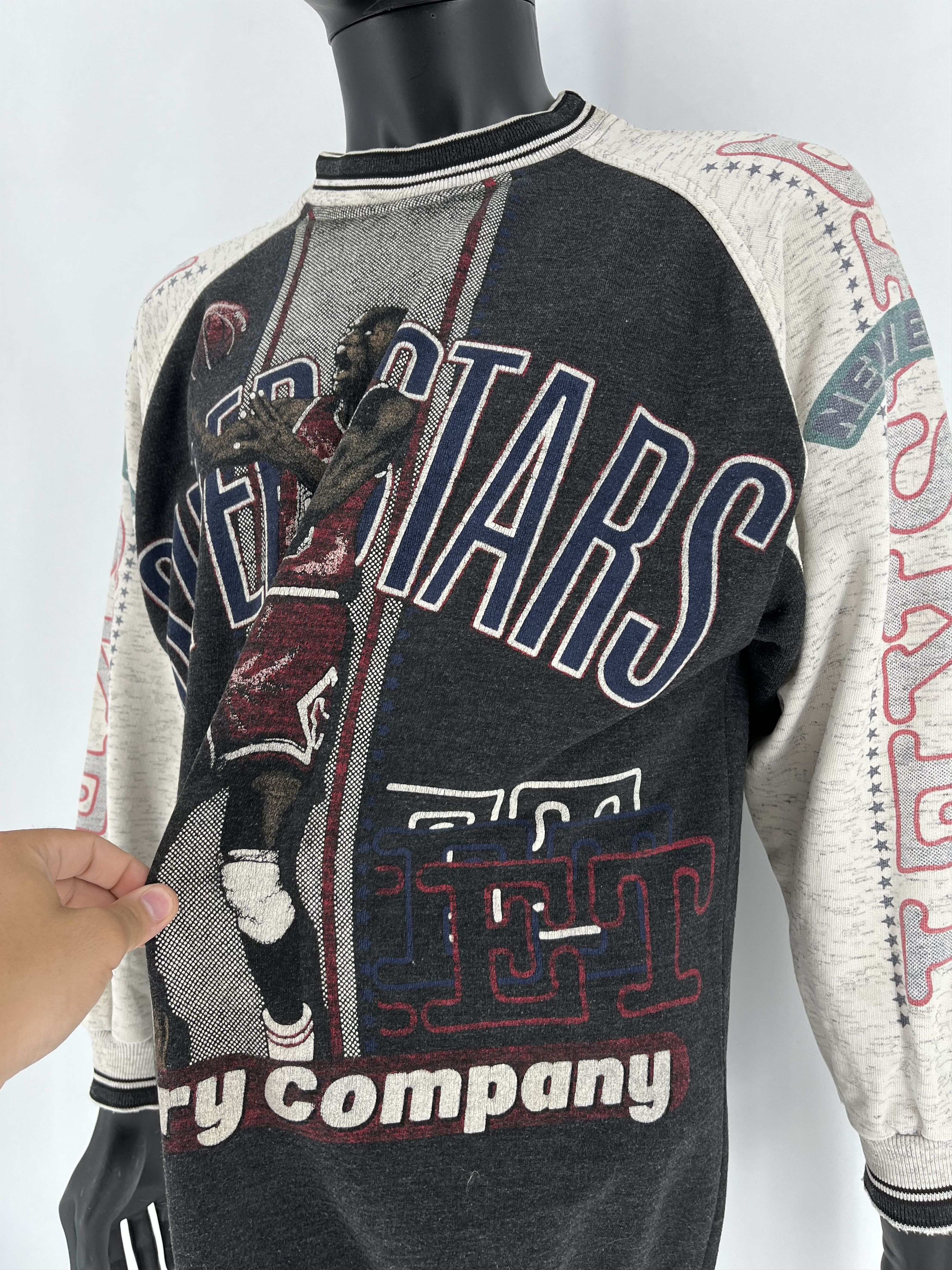 NBA Vintage 90s Superstars Jordan 23 NBA legend overprint Size US L / EU 52-54 / 3 - 5 Thumbnail
