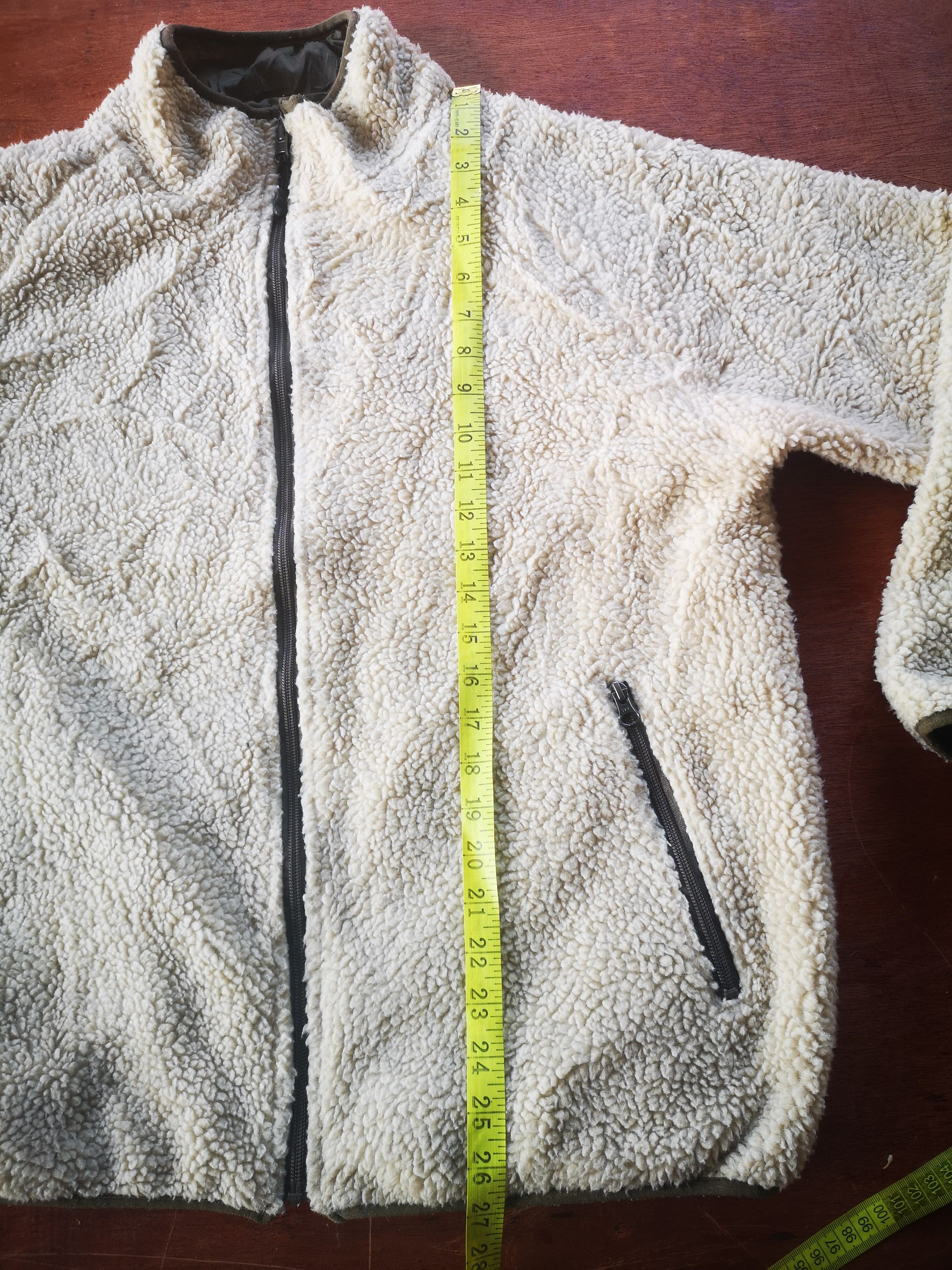 Japanese Brand Reversible Sherpa Fleece @ Zipper Jacket Size US L / EU 52-54 / 3 - 13 Thumbnail
