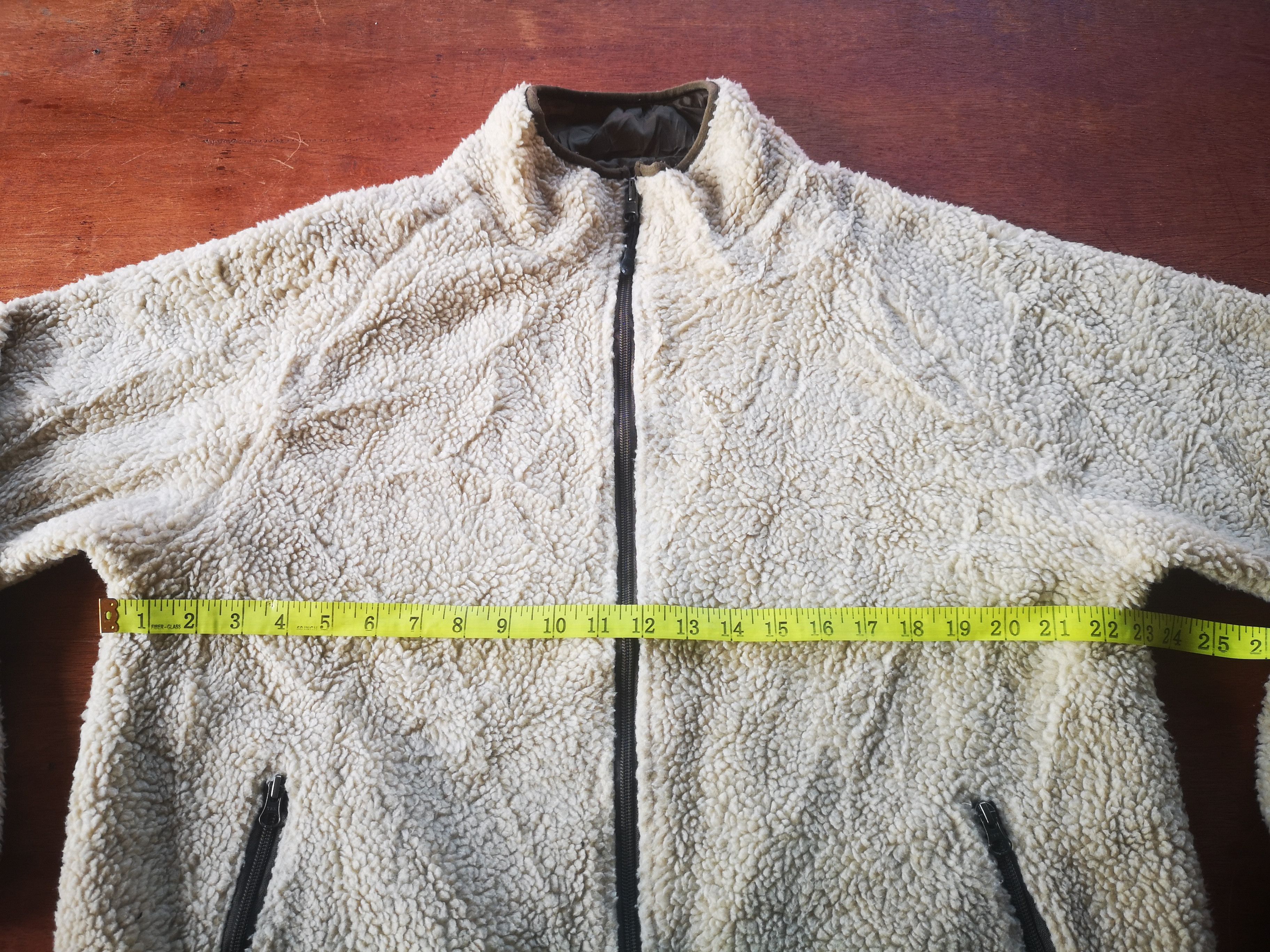 Japanese Brand Reversible Sherpa Fleece @ Zipper Jacket Size US L / EU 52-54 / 3 - 12 Thumbnail