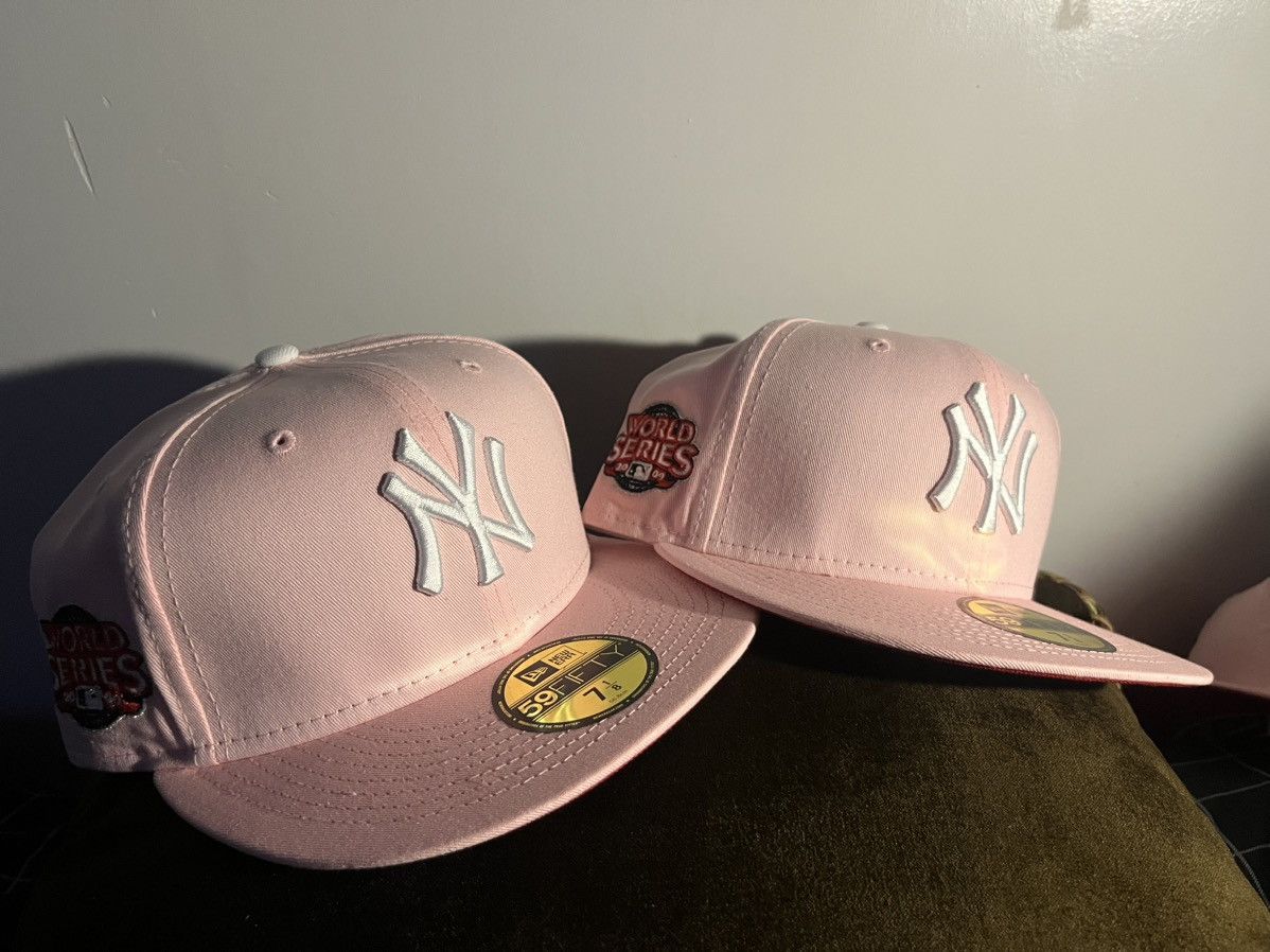 New Era 7 1/8 Hat Club Yankees 2009 World Series Strawberry Jam Size ONE SIZE - 1 Thumbnail