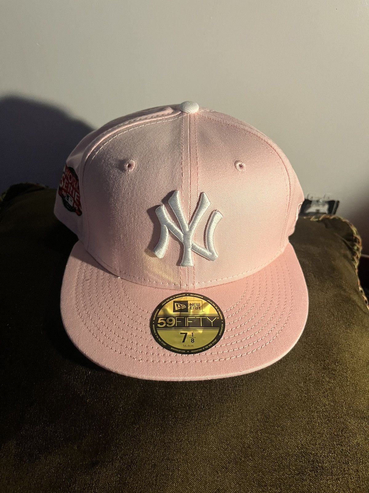 New Era 7 1/8 Hat Club Yankees 2009 World Series Strawberry Jam Size ONE SIZE - 3 Thumbnail
