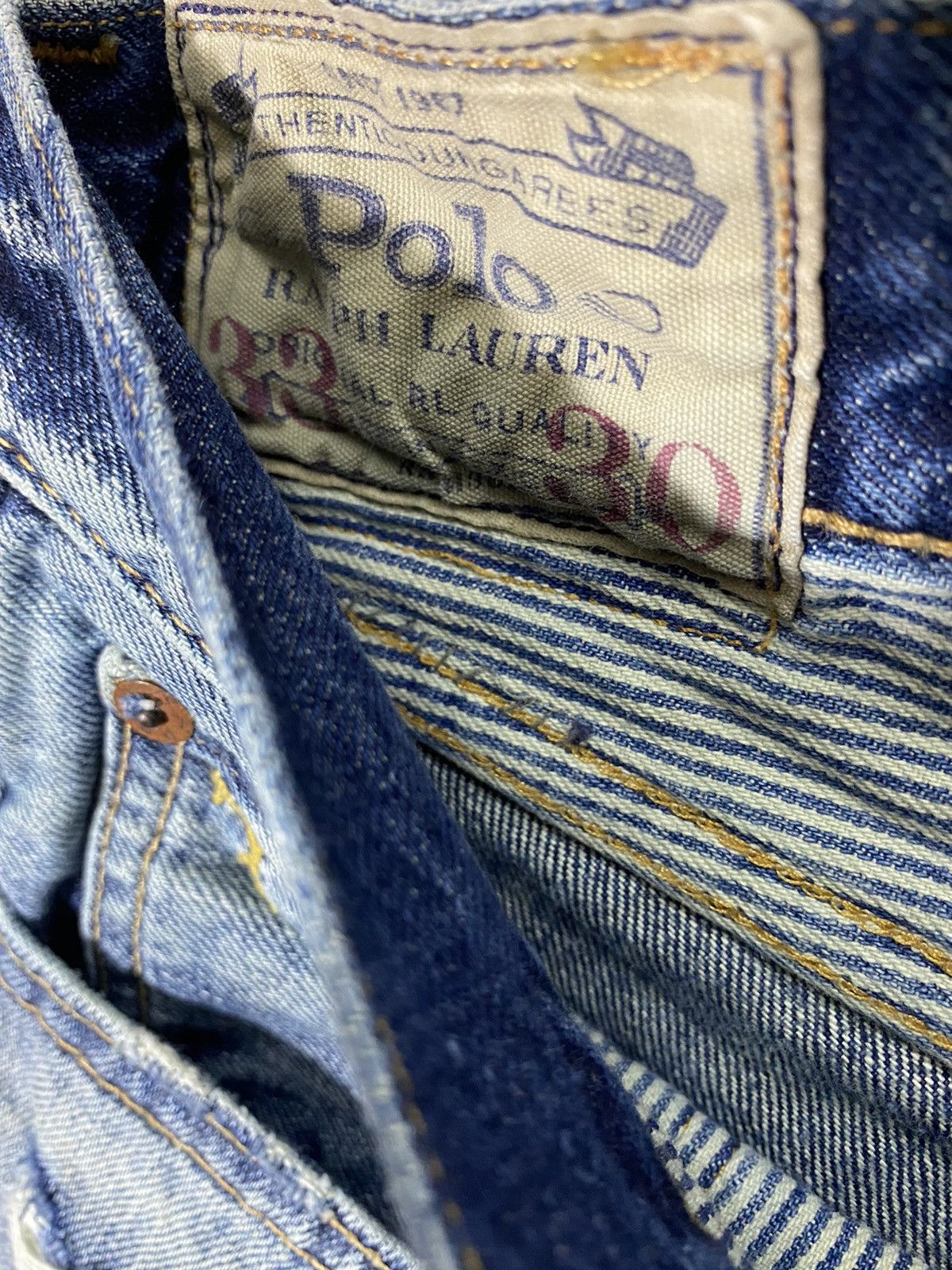 Denime × Polo Ralph Lauren polo ralph lauren sullivan slim denime Size US 33 - 15 Thumbnail