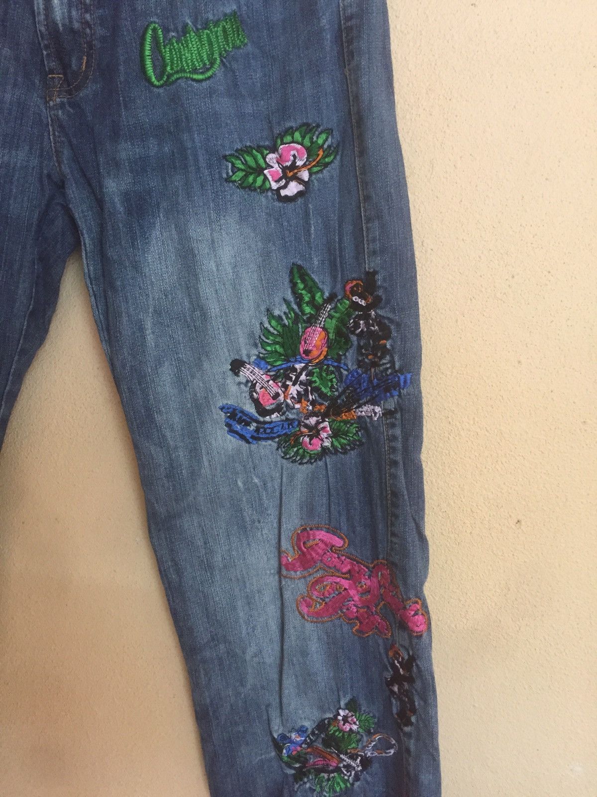 If Six Was Nine Rare distressed denim women pandora style by japanese Size US 34 / EU 50 - 3 Thumbnail
