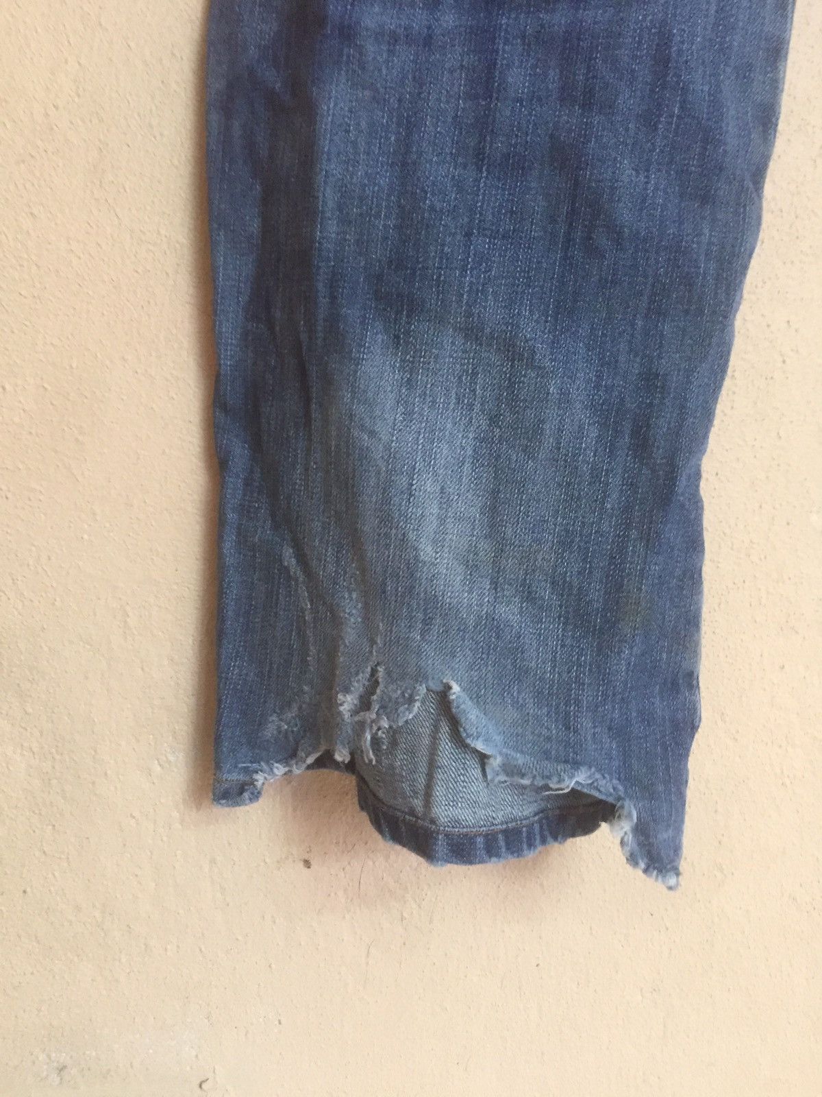 If Six Was Nine Rare distressed denim women pandora style by japanese Size US 34 / EU 50 - 8 Thumbnail